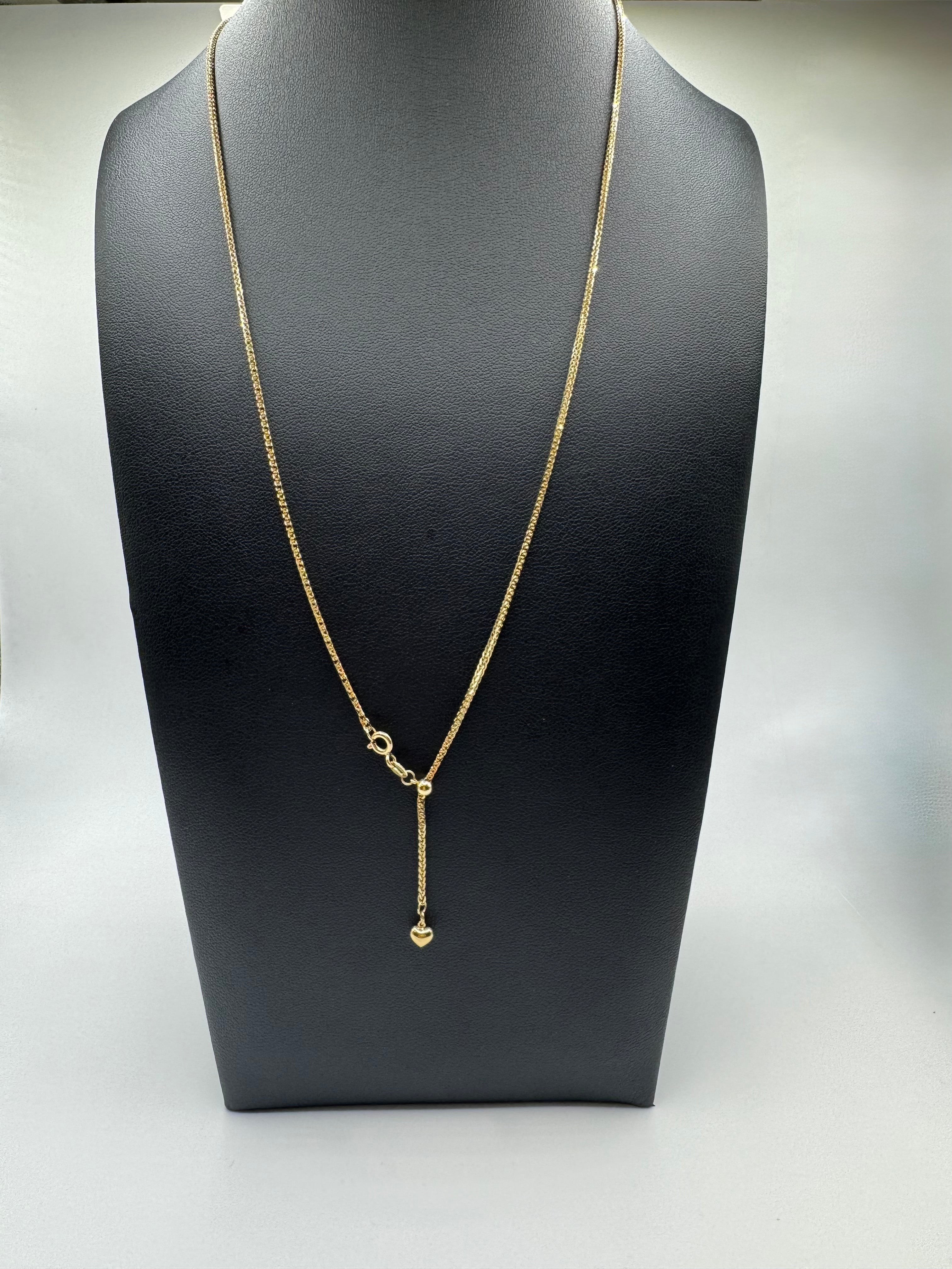 Chain with lady bug pendant