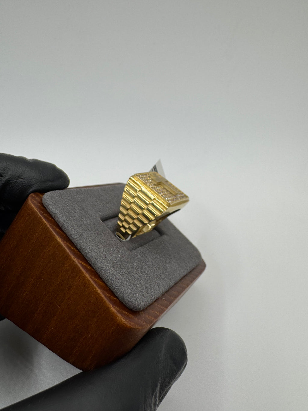 10k Gold Cross Ring for Men’s