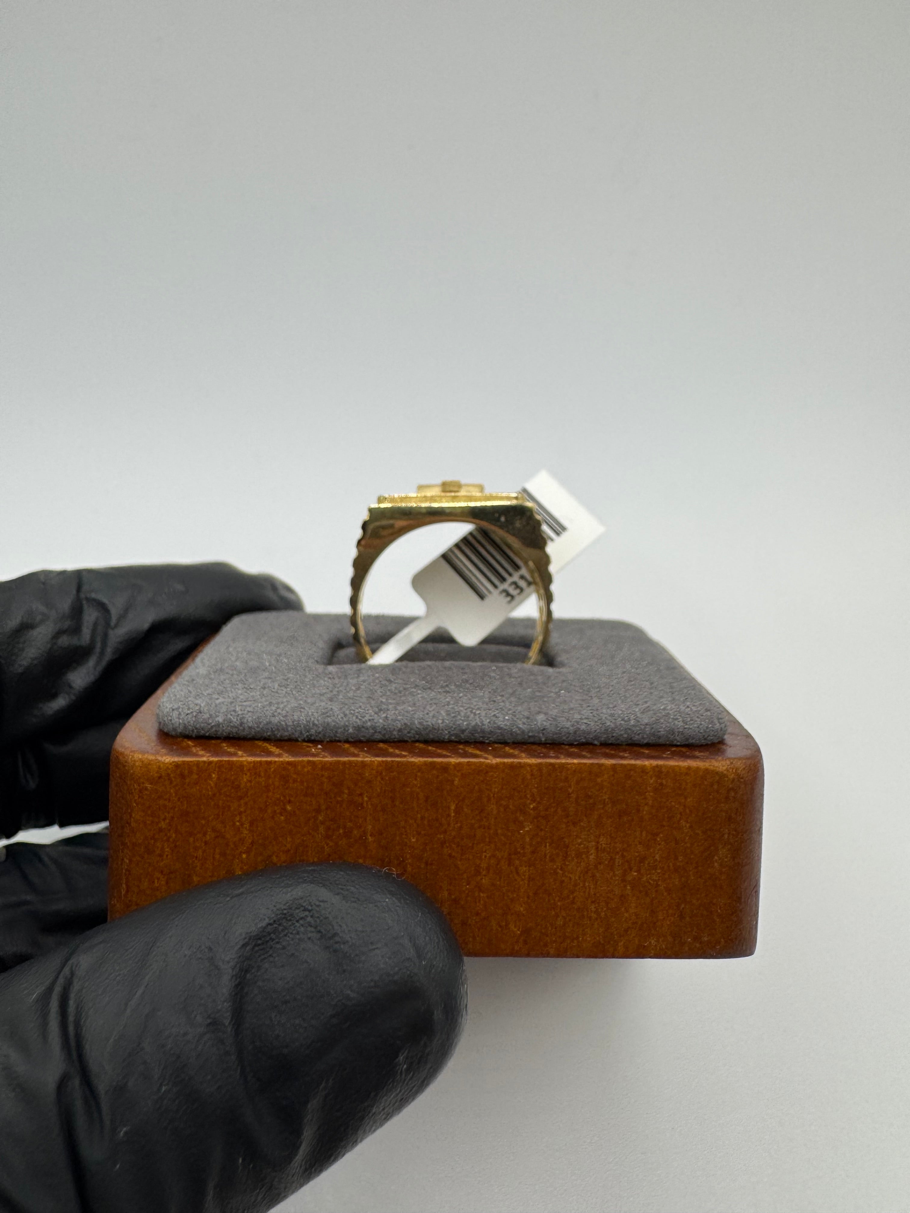 10k Gold Cross Ring for Men’s