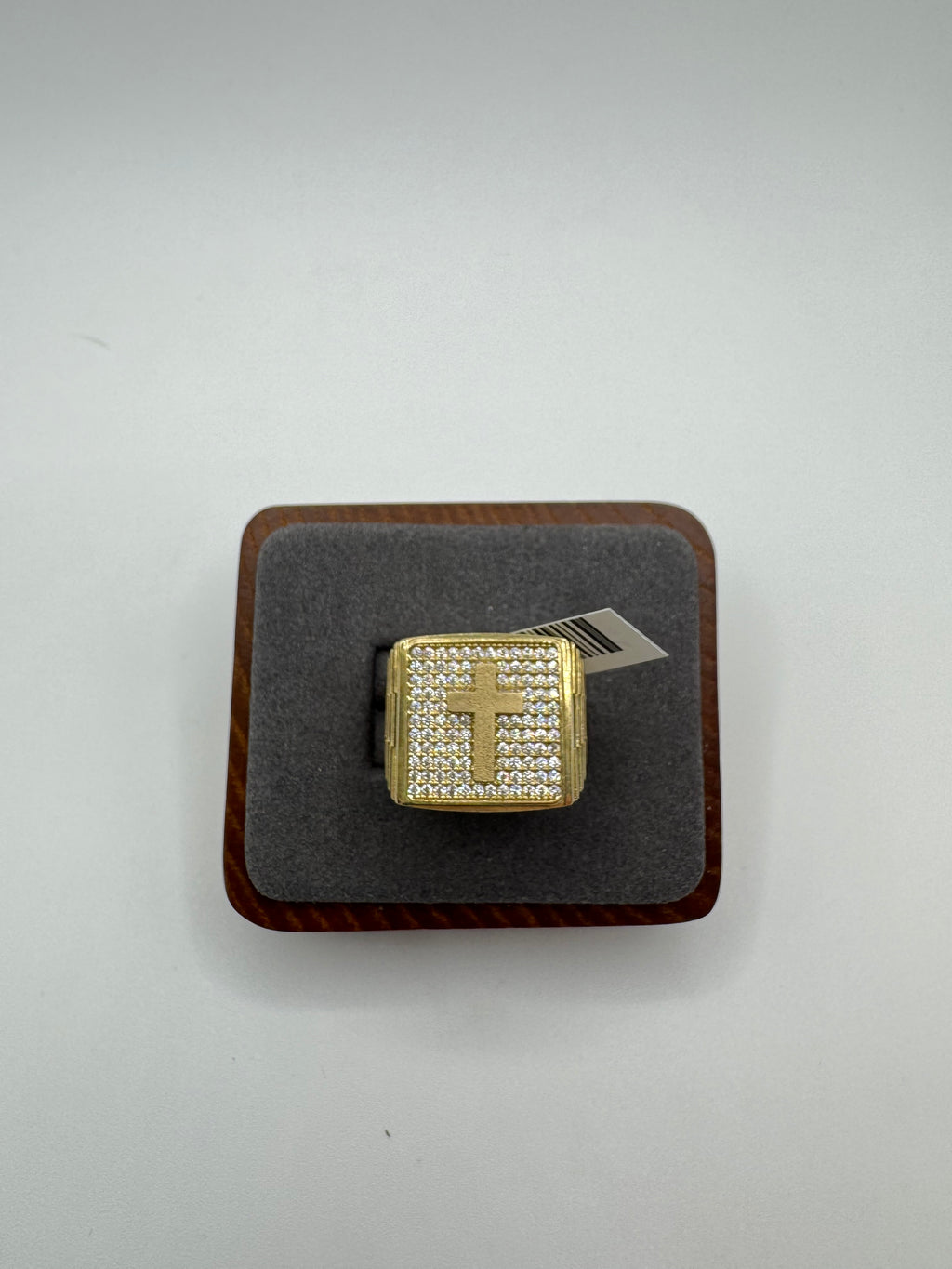 10k Gold Cross Ring for Men’s