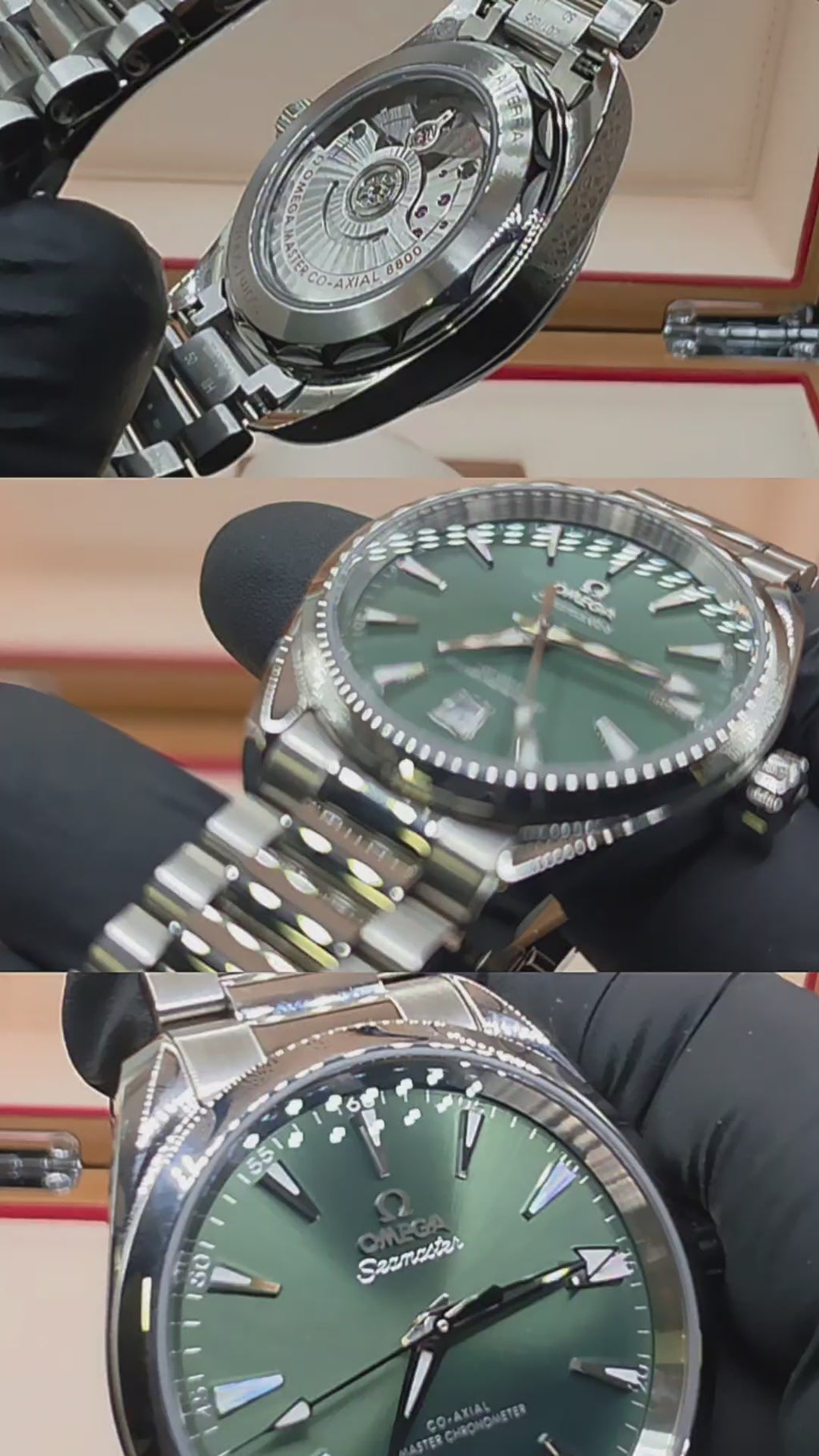 Omega Aquaterra 38 mm Ref 220.10.38.20.10.002 Green Dial