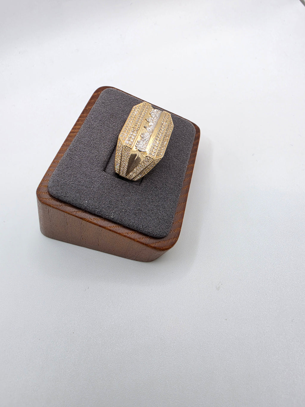 10K Gold Ring for Men