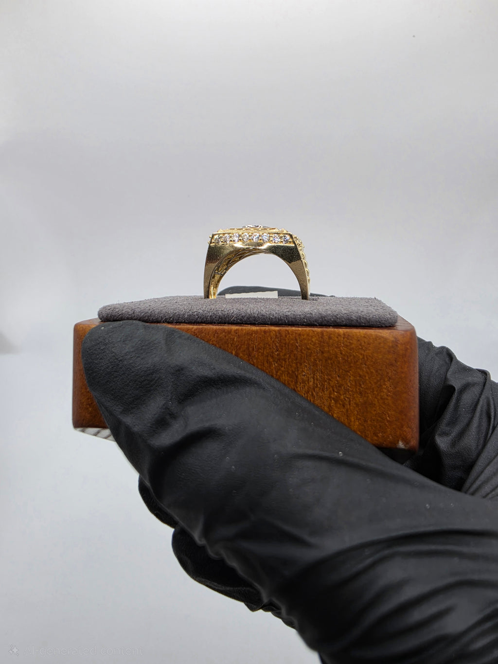 10K Gold Ring for Men