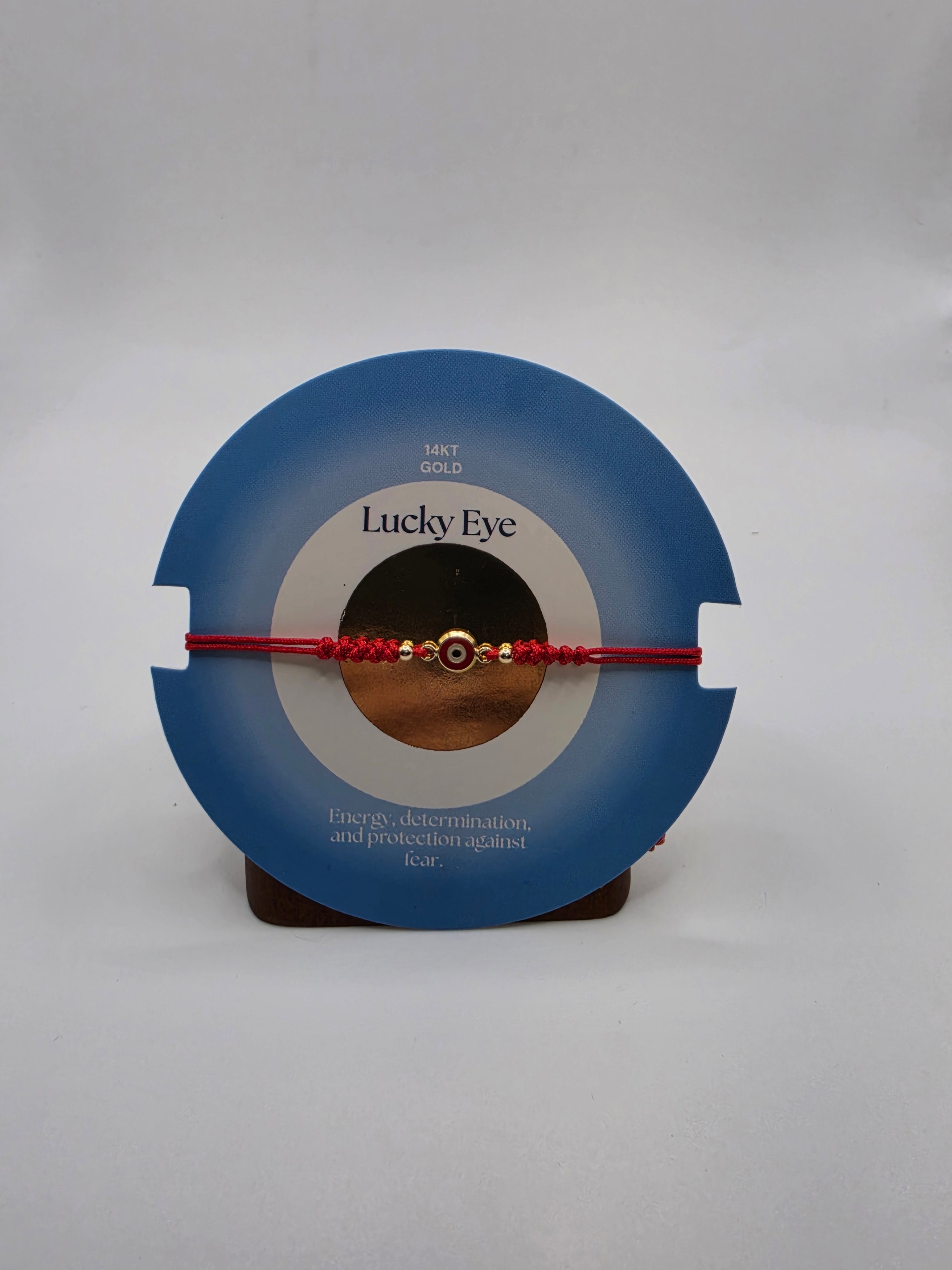 14K Gold Lucky Eyes Bracelet