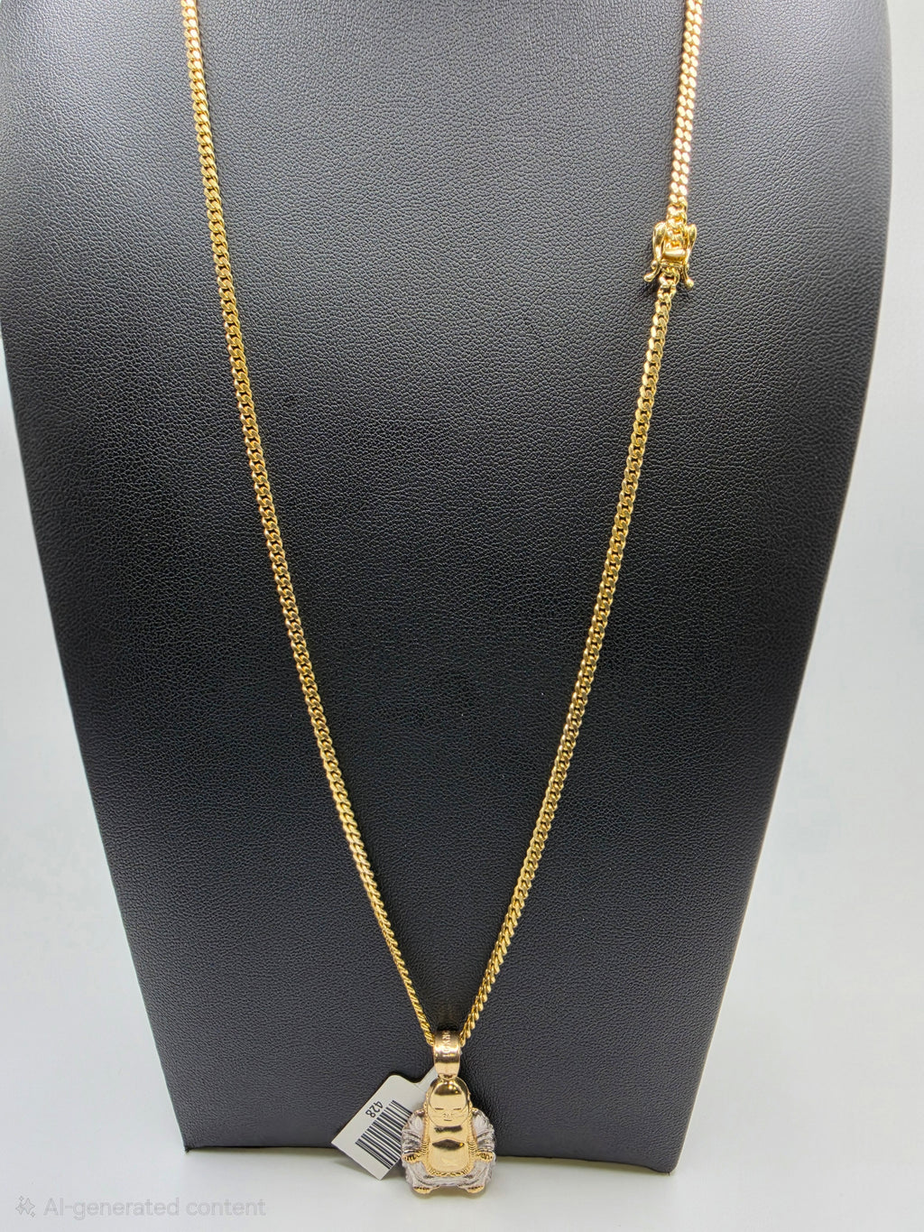 10K Miami Cuban Link with Pendant