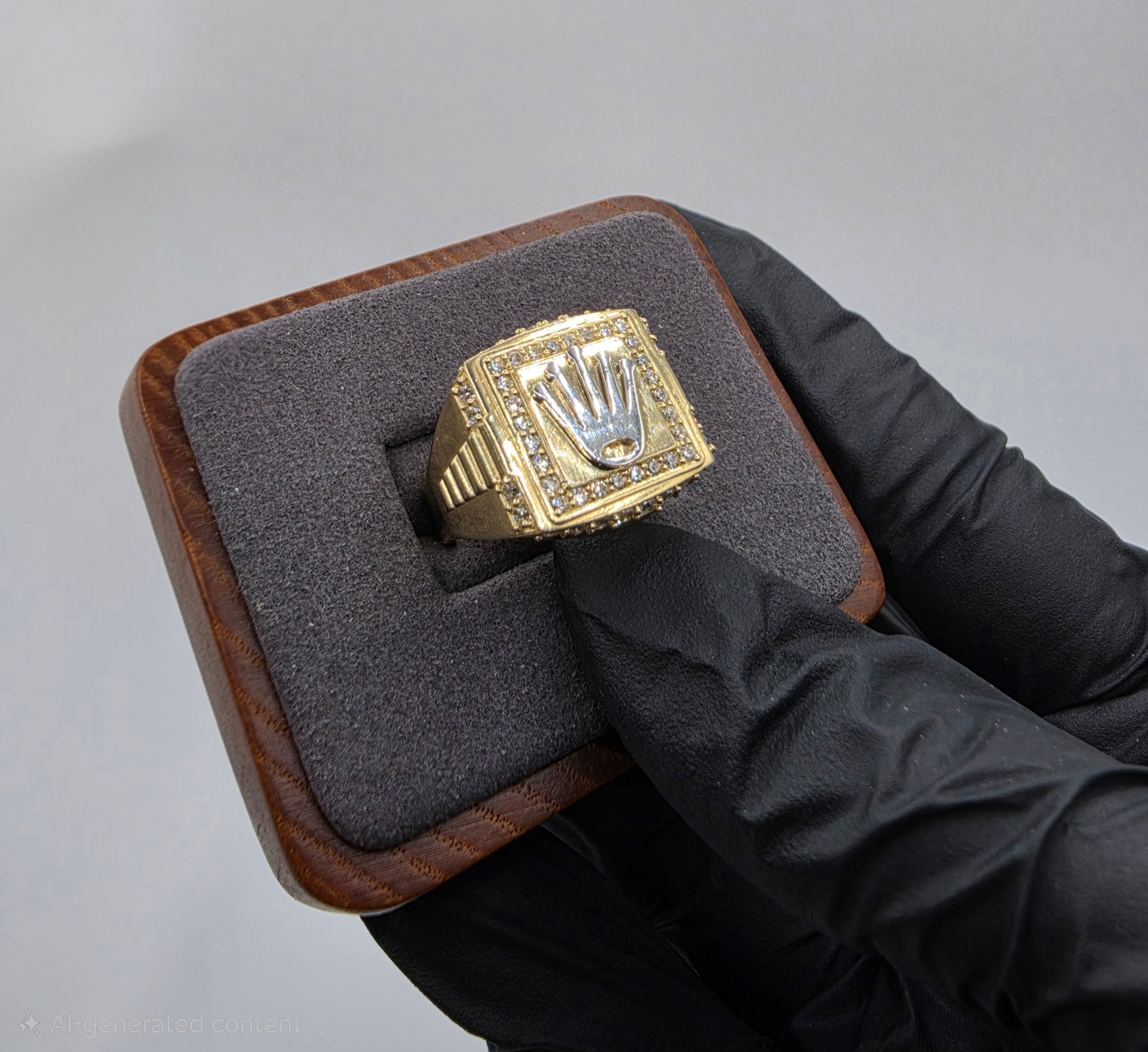 10K Gold Ring for Men