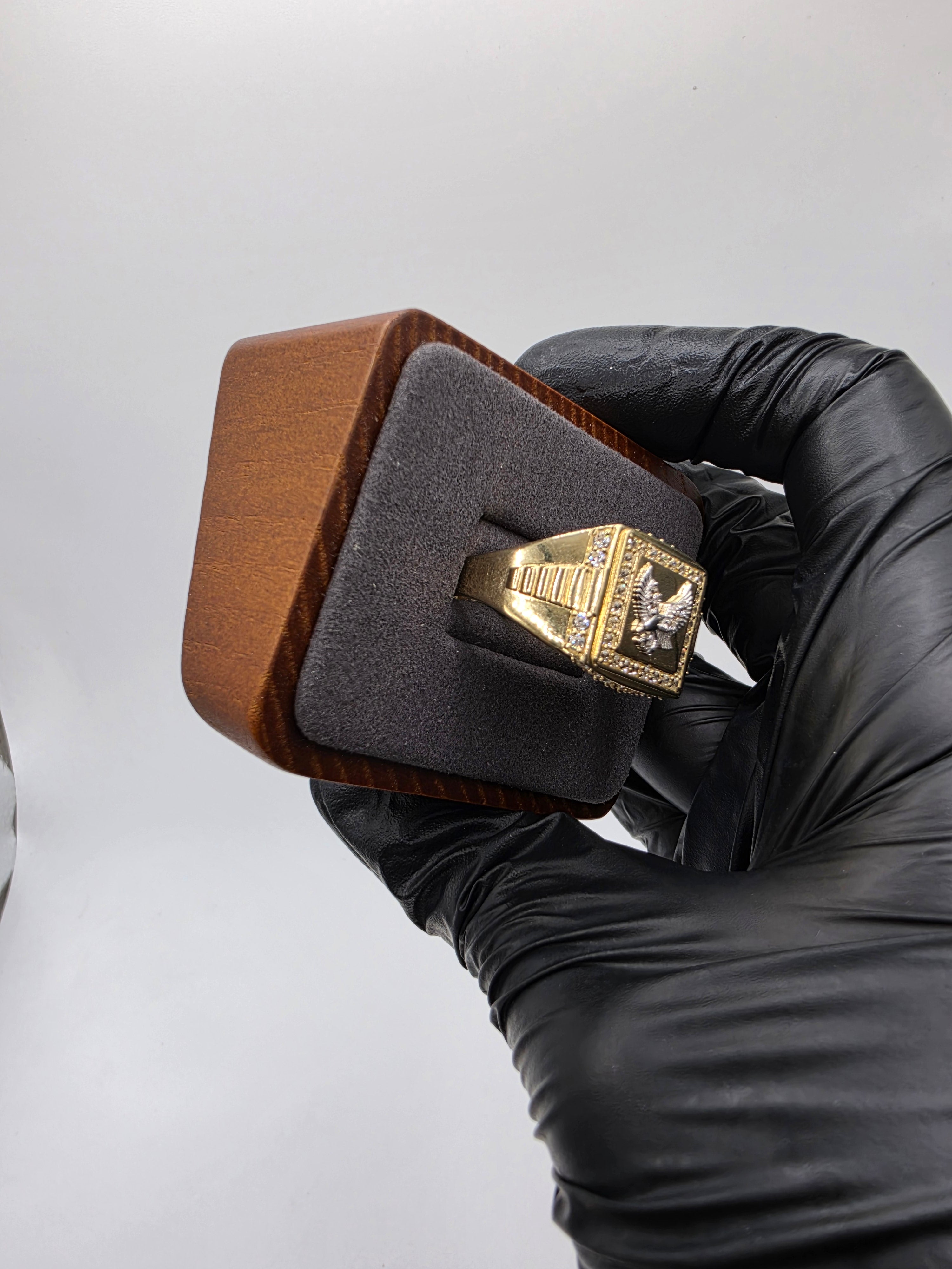 10K Gold Ring for Men