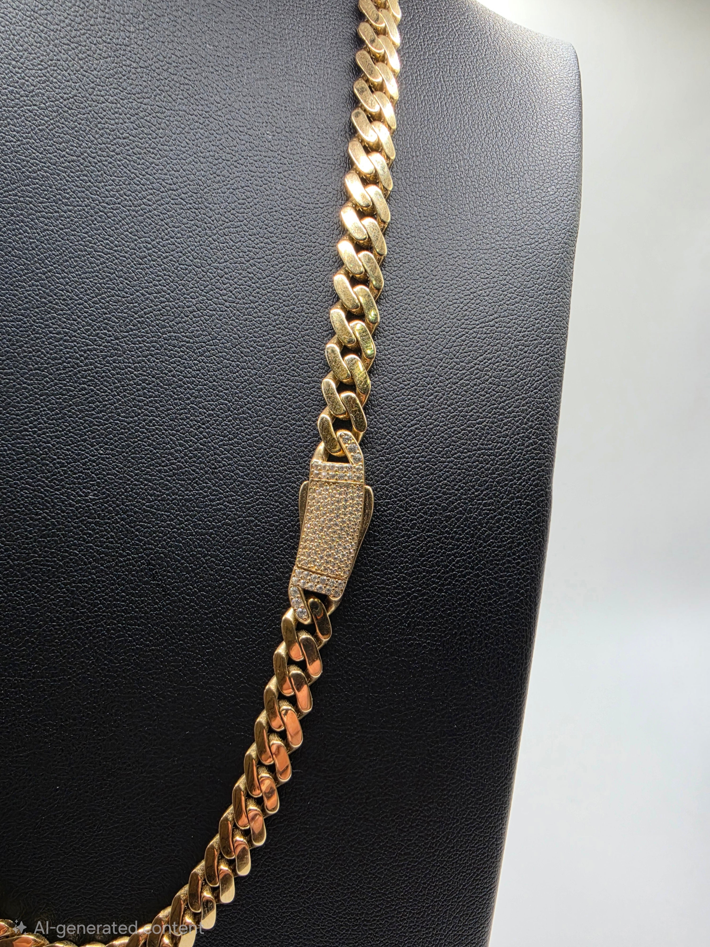 10K Gold M chain