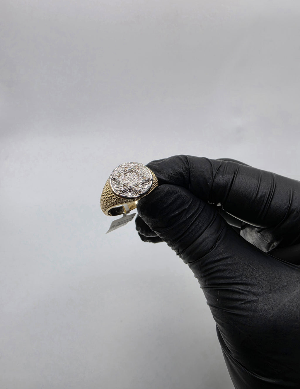 10K Gold Diamond Ring With Natural Diamonds