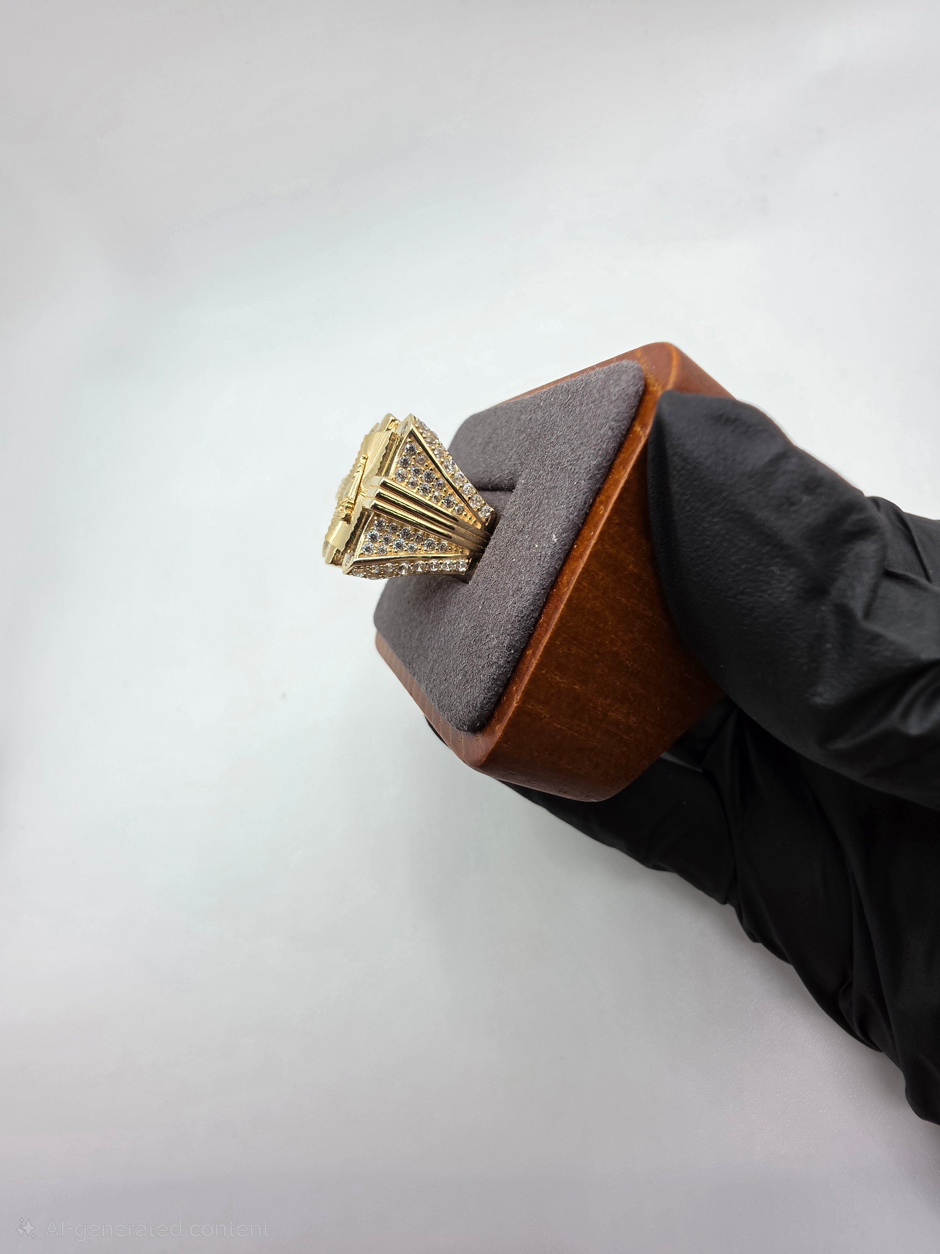 10K Gold Ring for Men