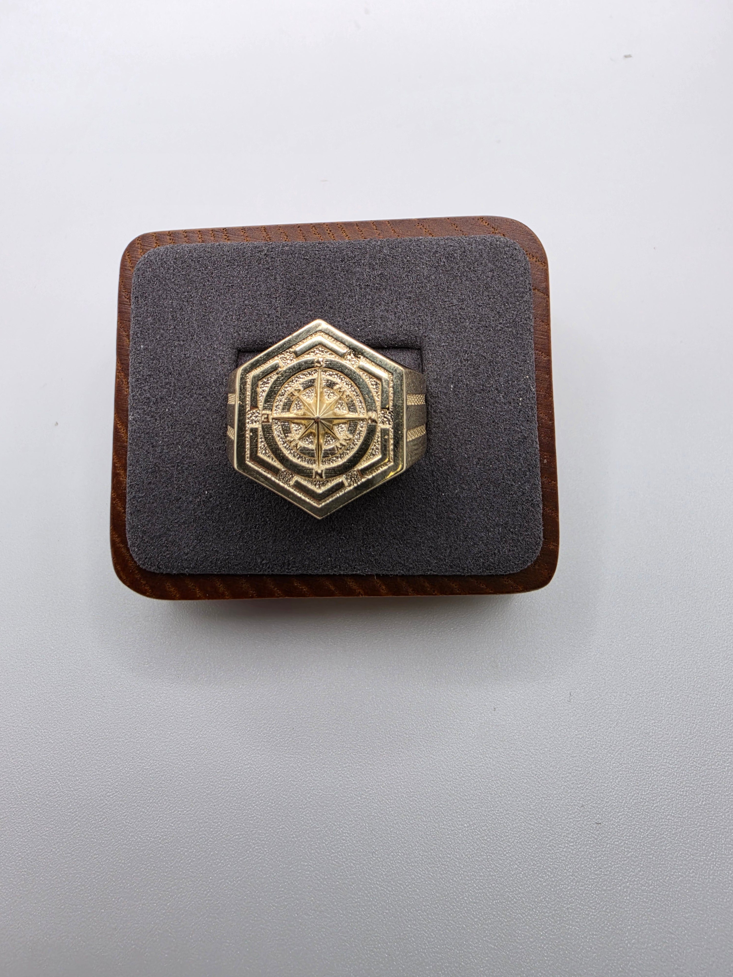 10K Gold Ring for Men