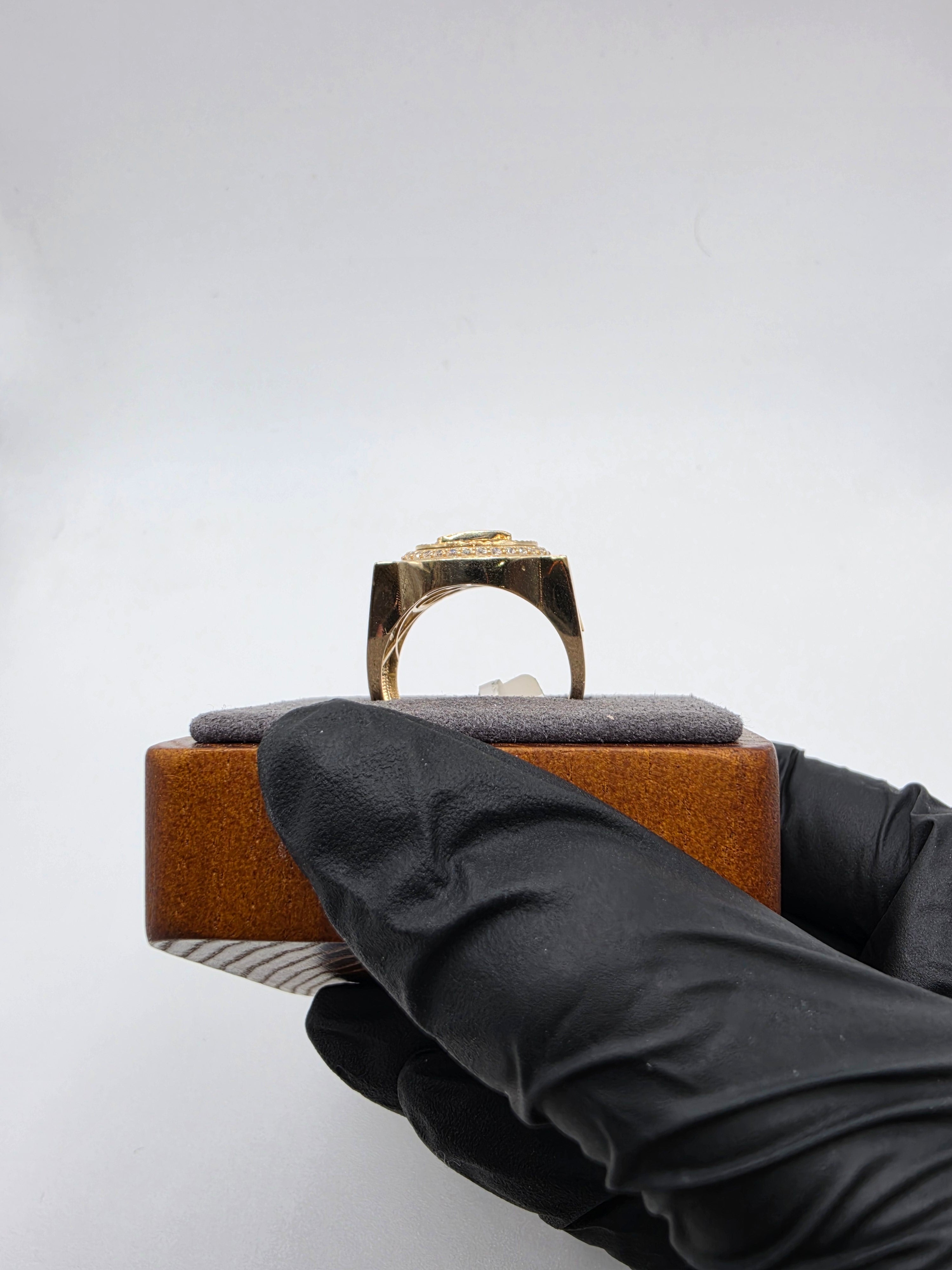 10K Gold Ring for Men Solid
