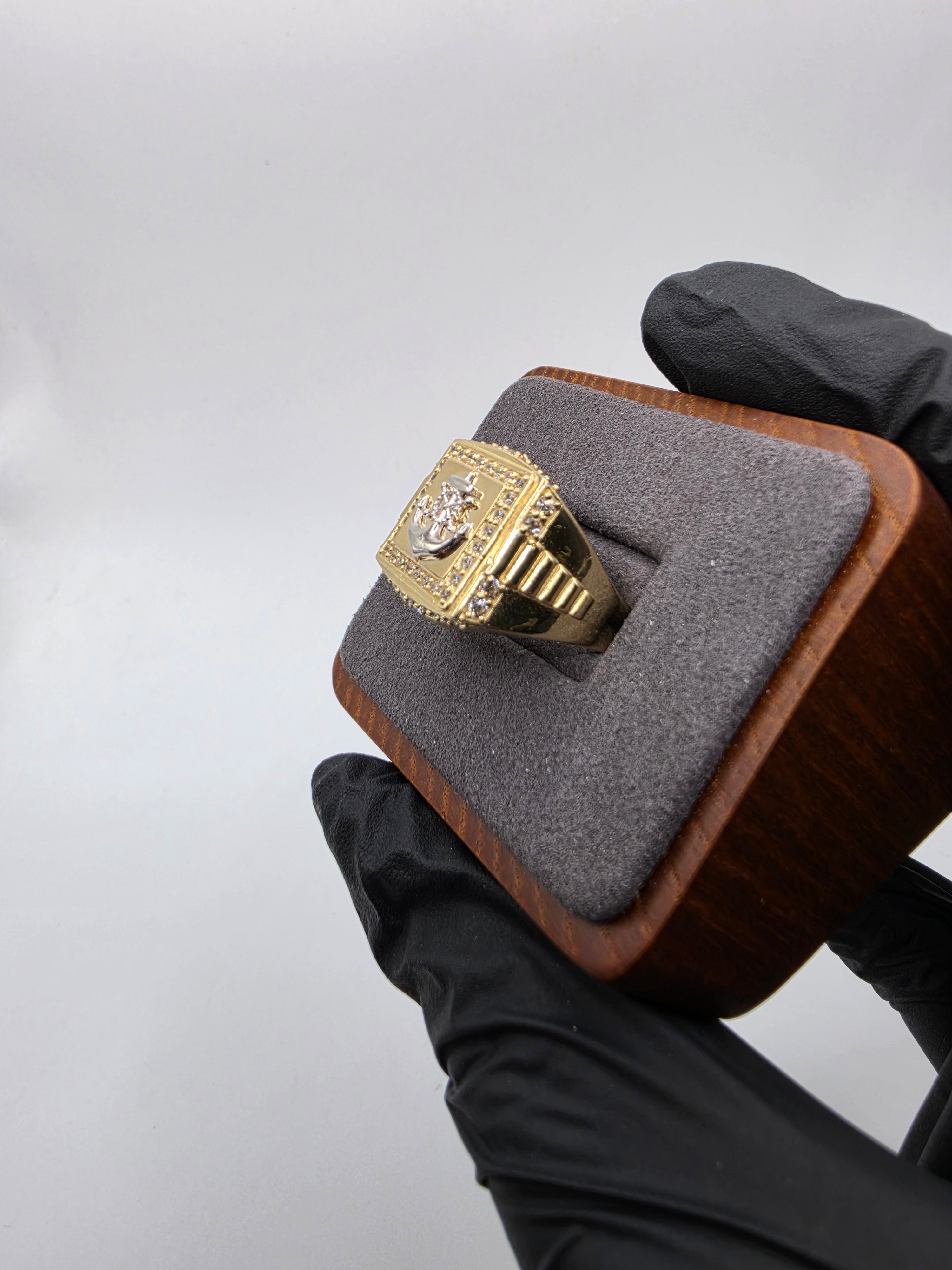 10K Gold Ring for Men