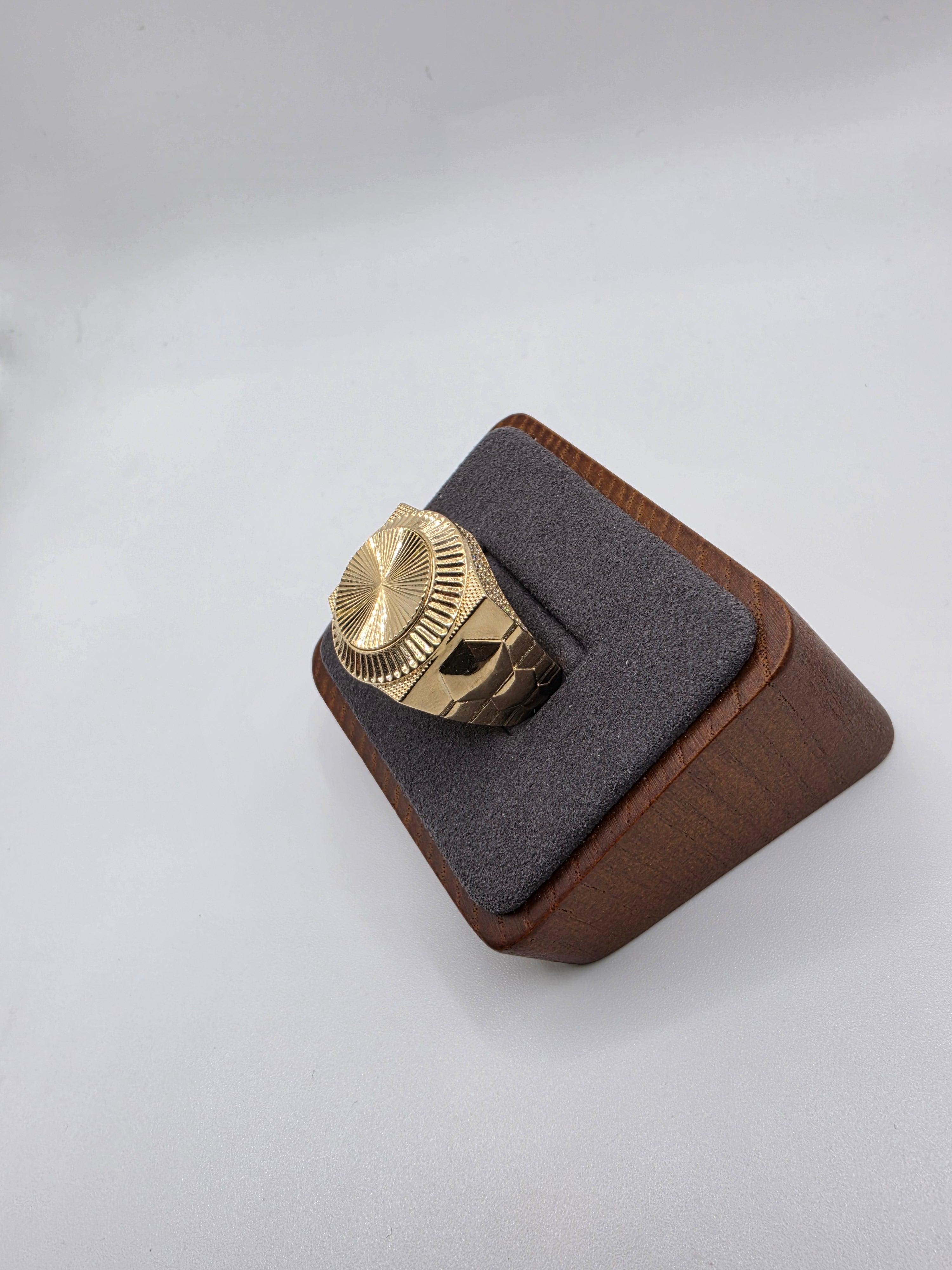 10K Gold Ring for Men