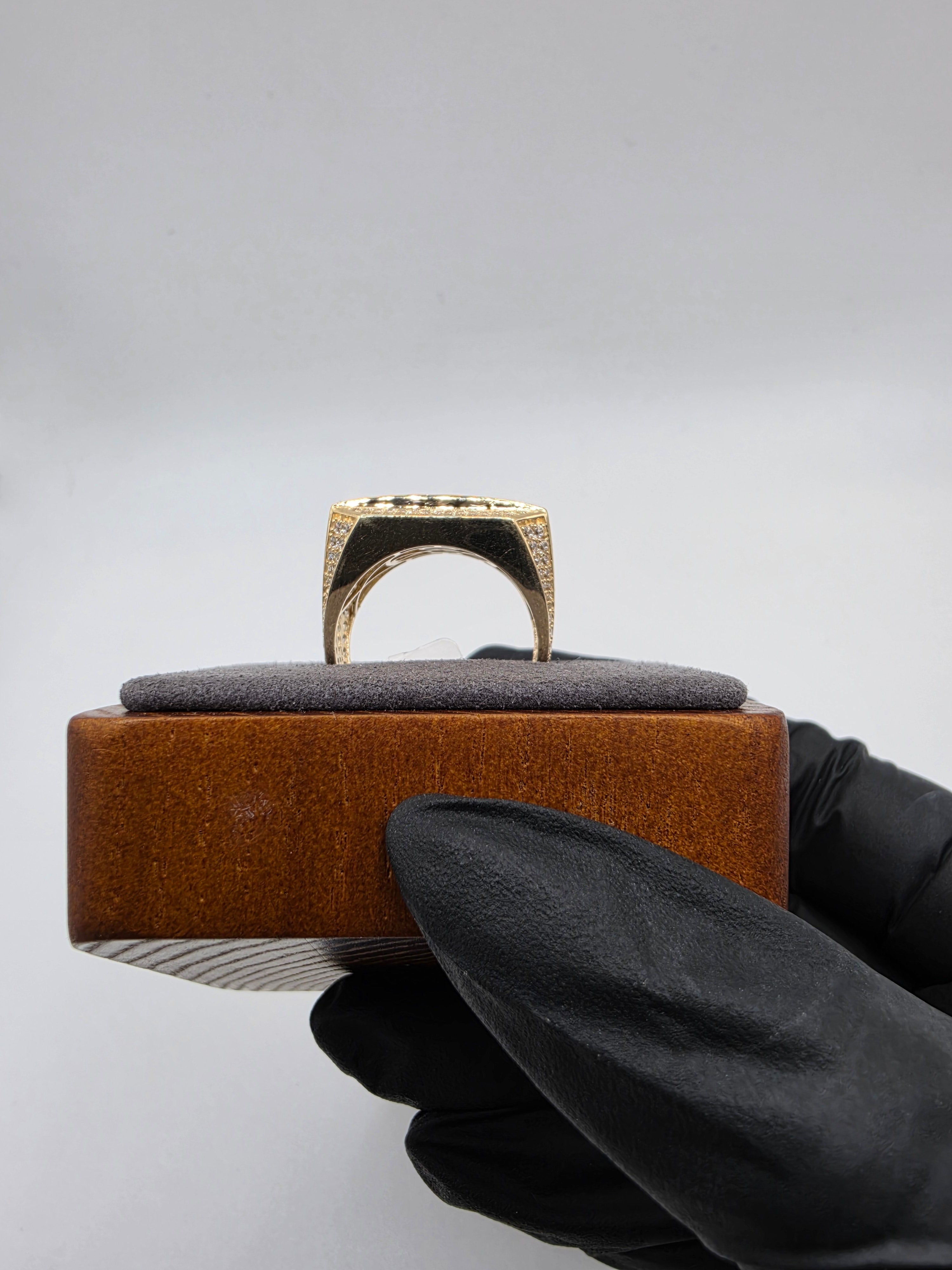10K Gold Ring for Men