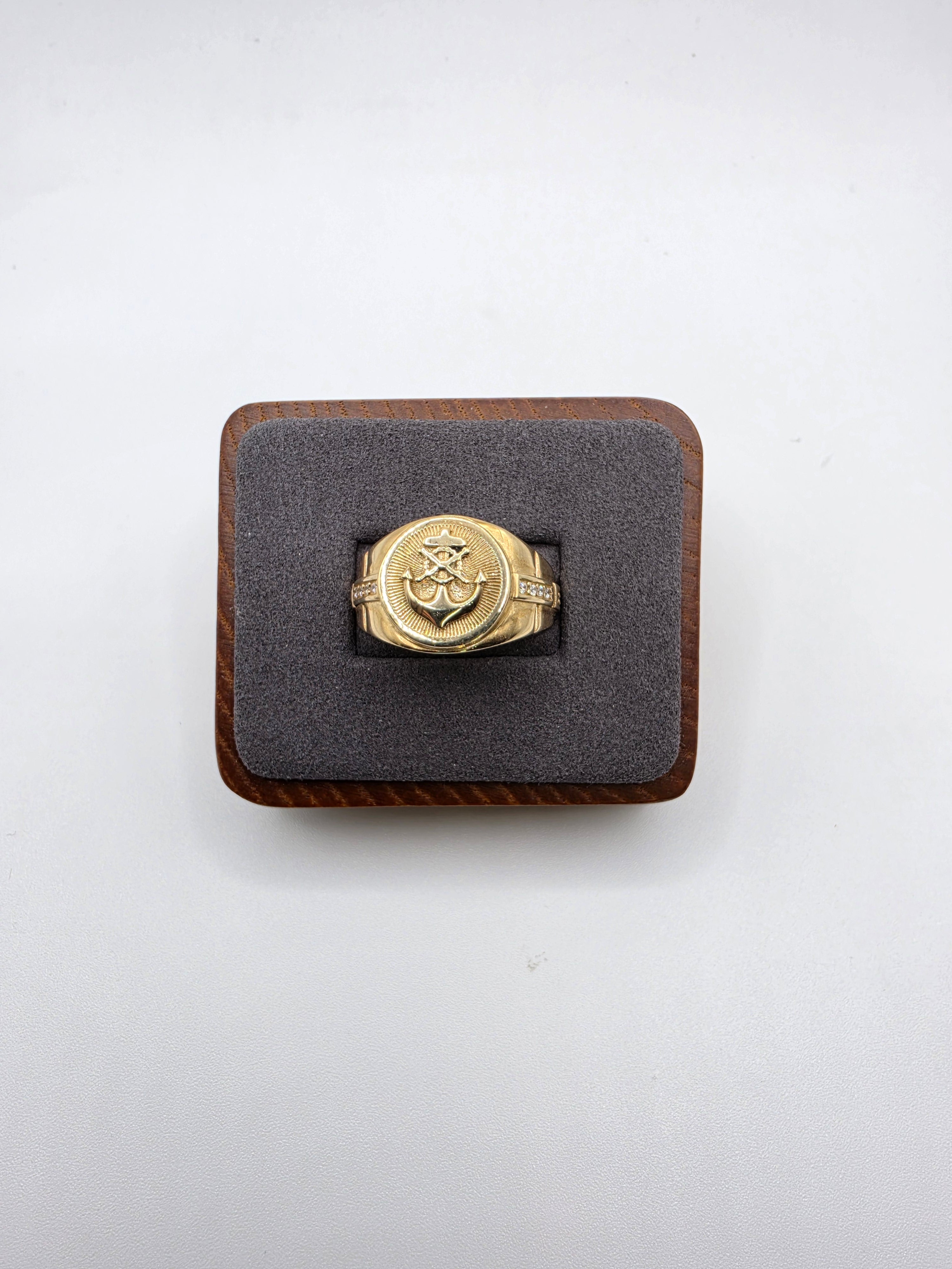 10K Gold Ring for Men