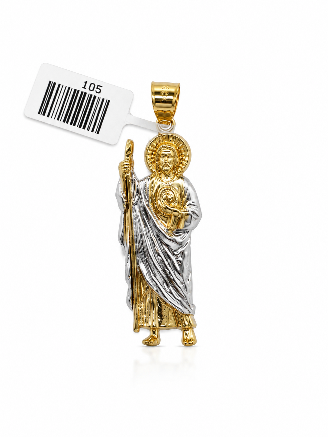 10K Gold  San Judas Pendant