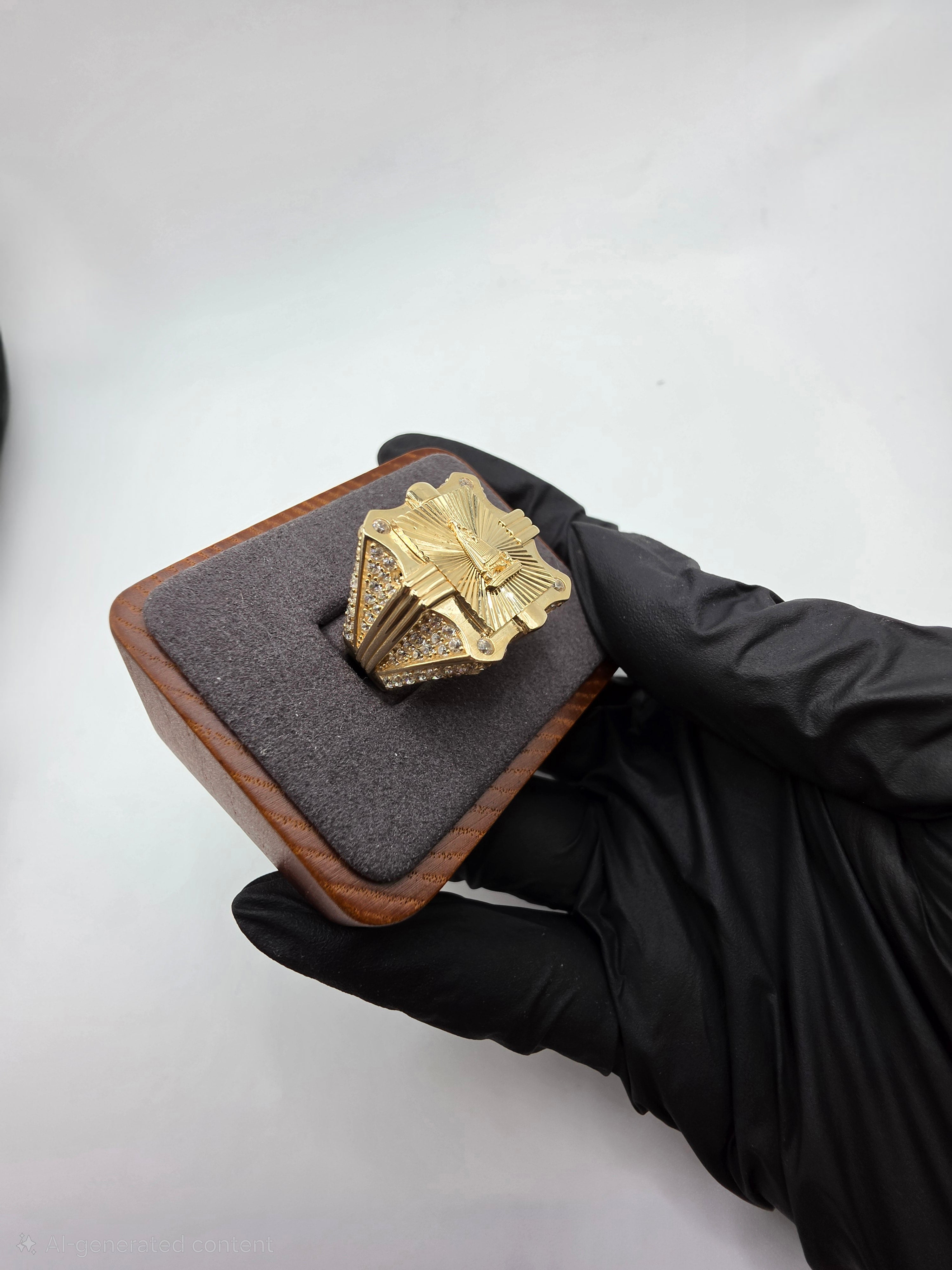 10K Gold Ring for Men