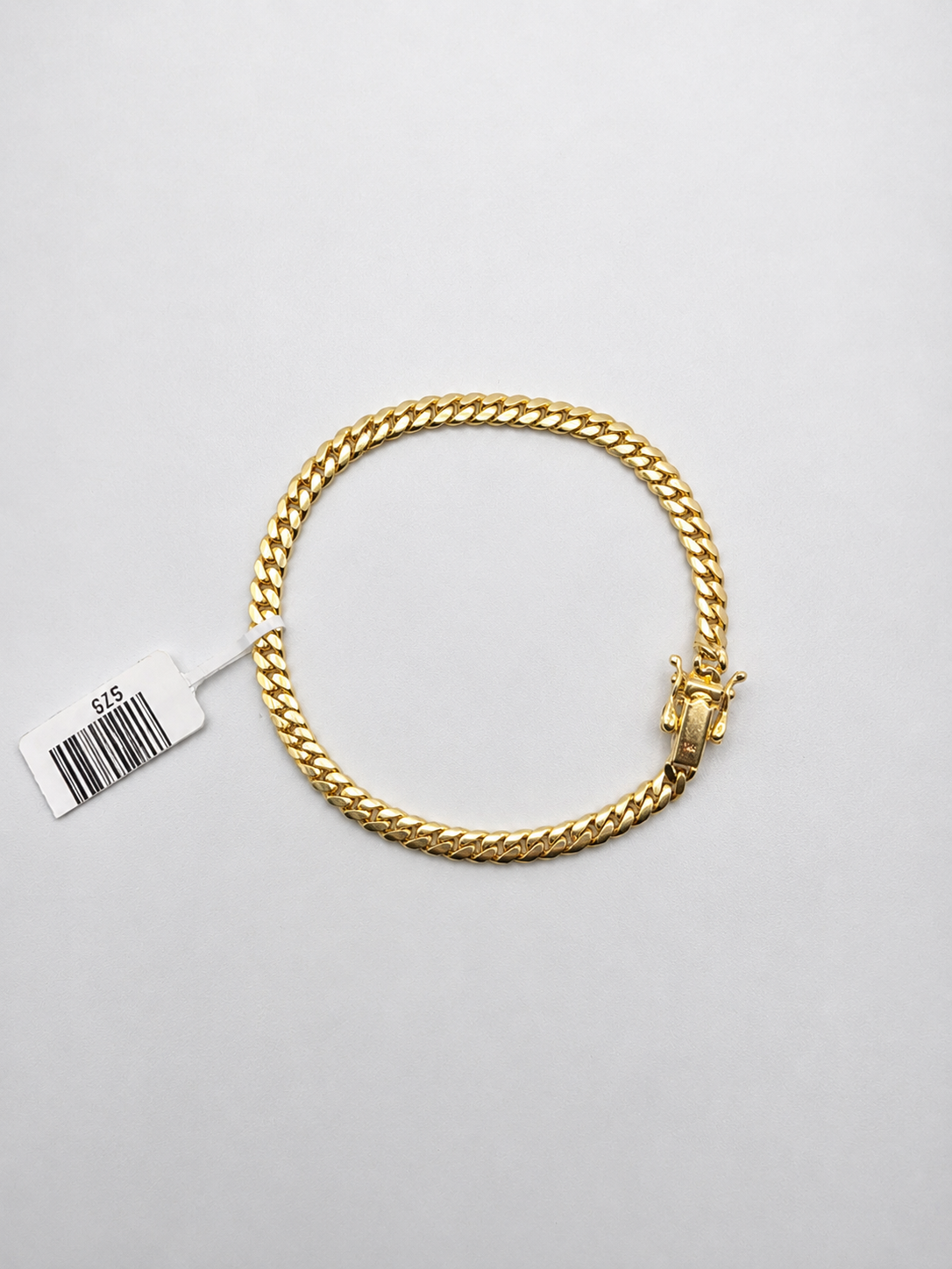 10K Gold Miami Cuban Link Solid Bracelet