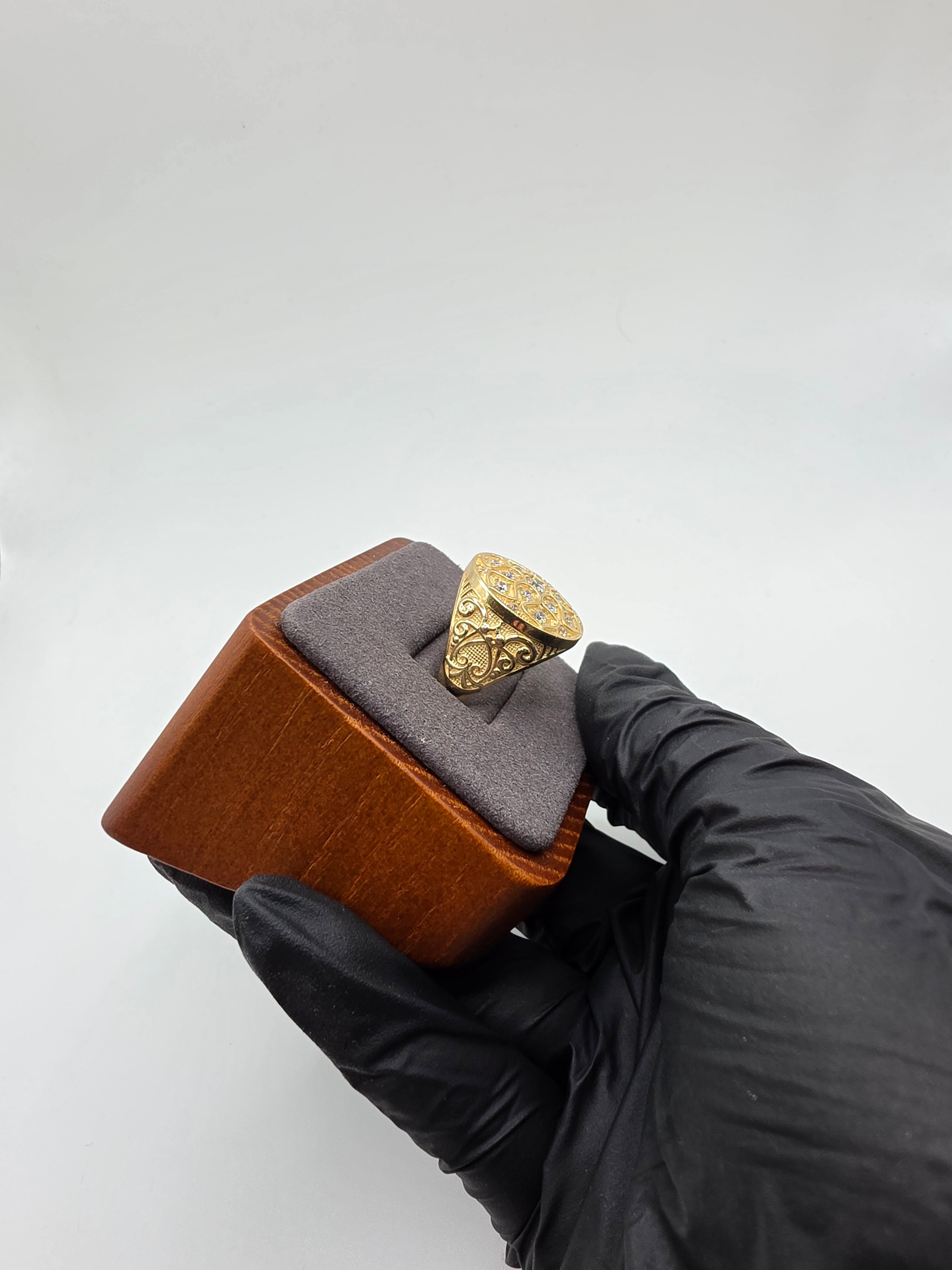 10K Gold Ring for Men