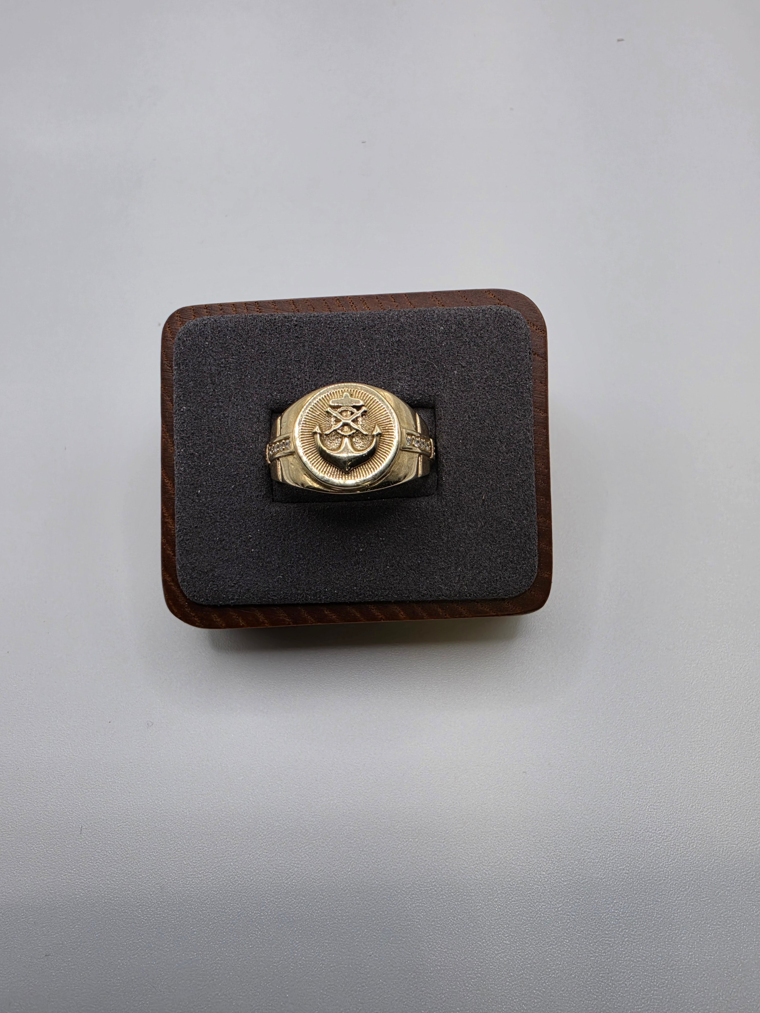 10K Gold Ring for Men