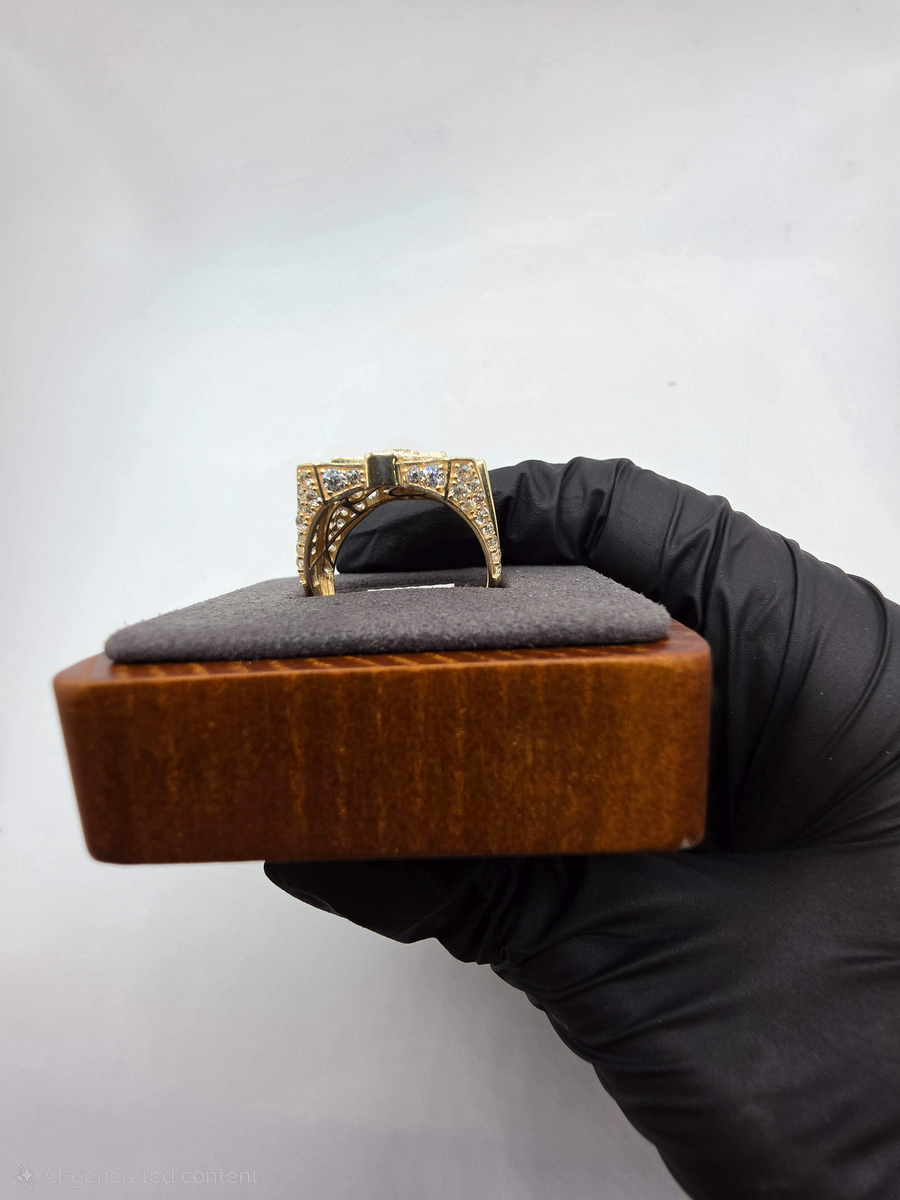 10K Gold Ring for Men