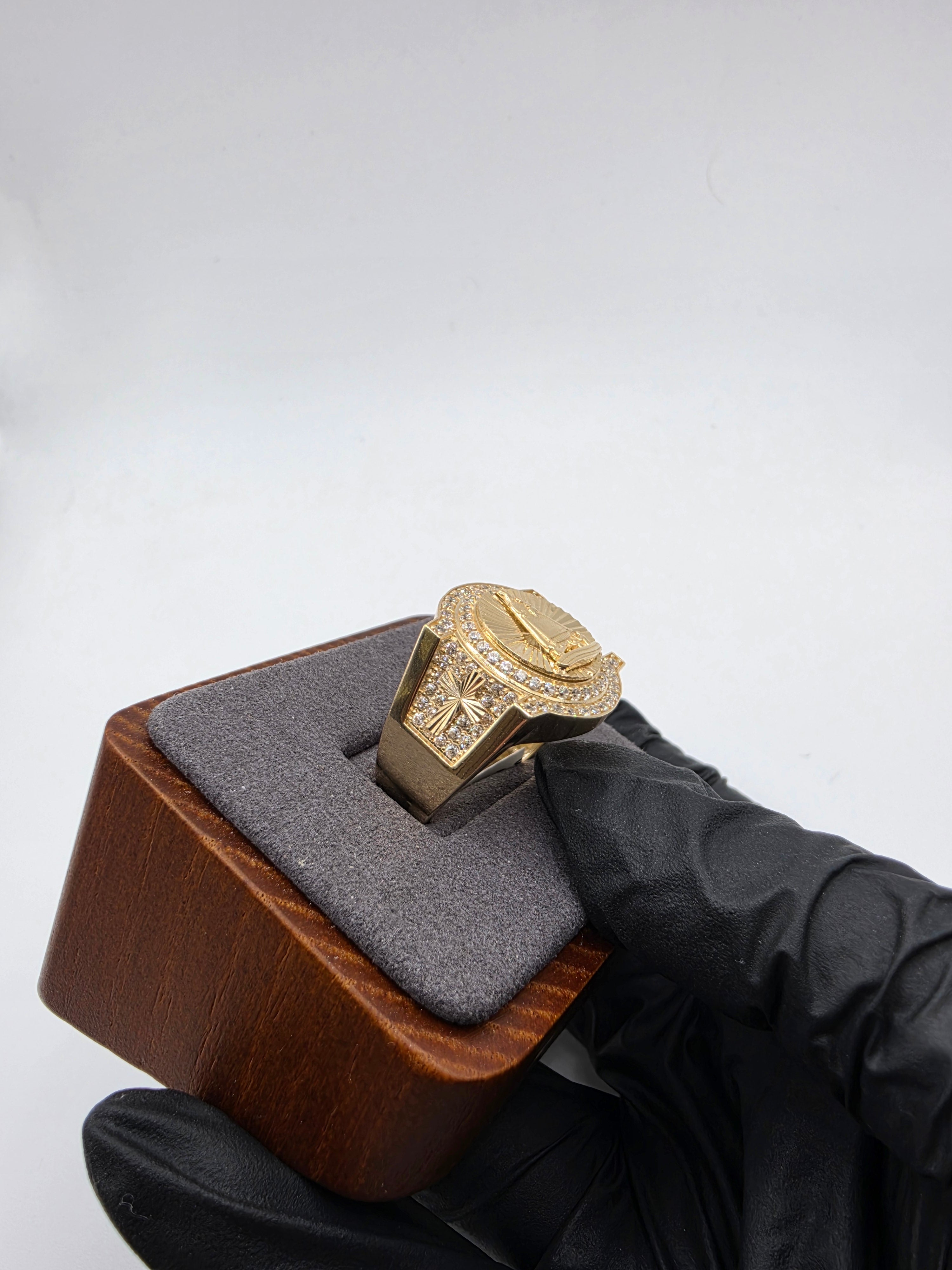 10K Gold Ring for Men Solid