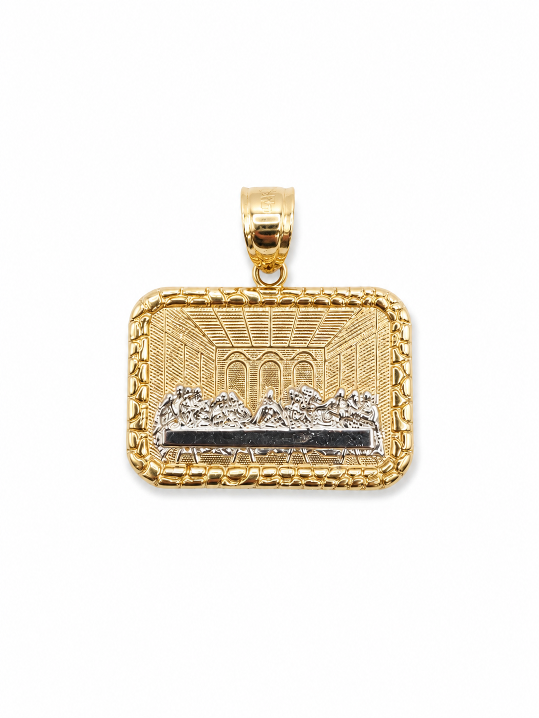 10K Last Supper Pendant