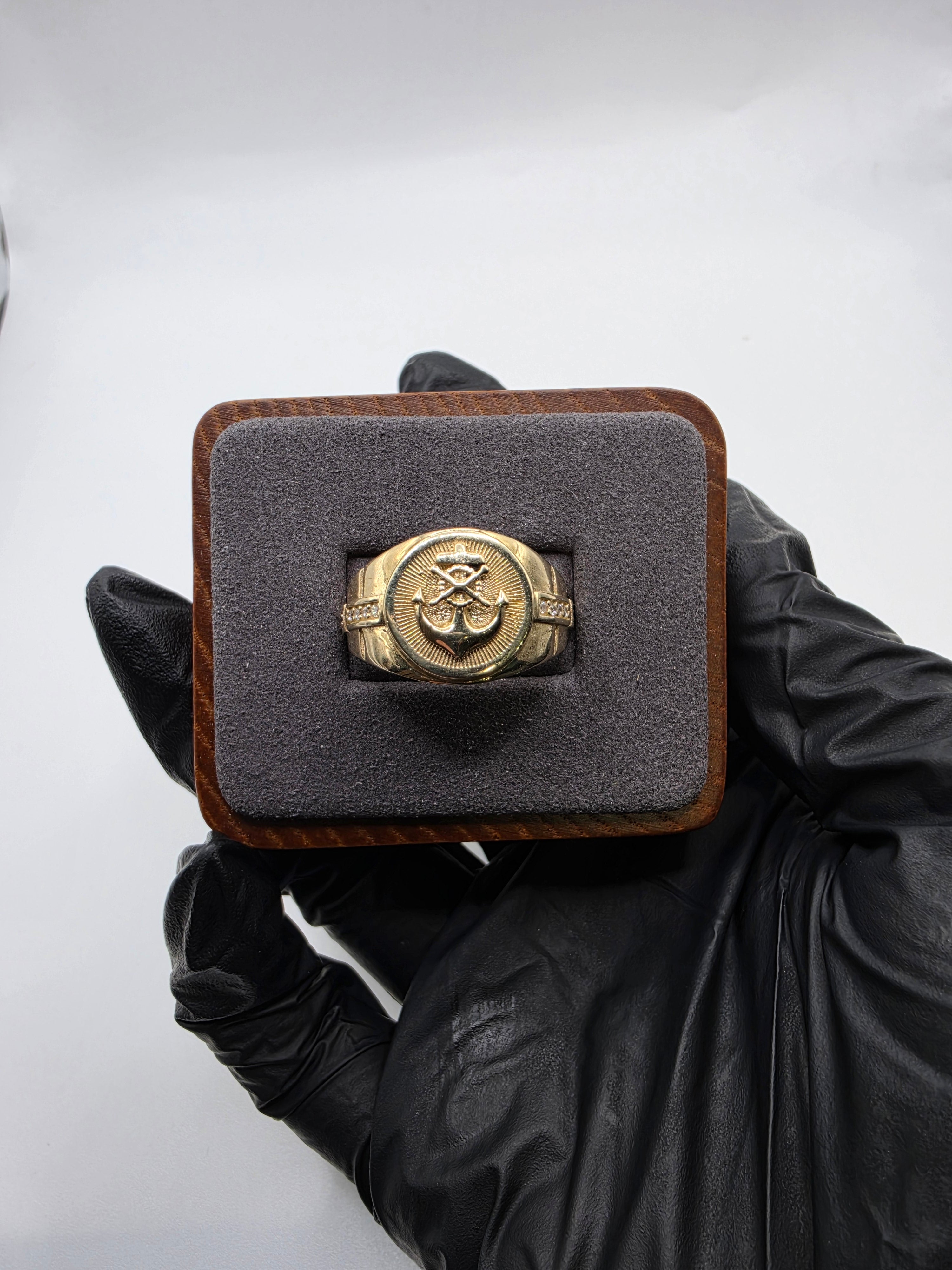 10K Gold Ring for Men