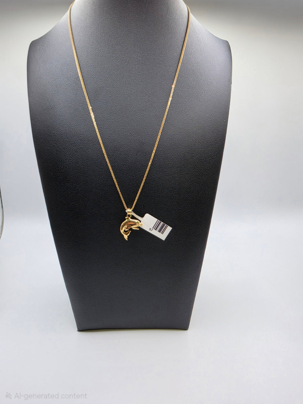 10K Gold Chain With Pendant