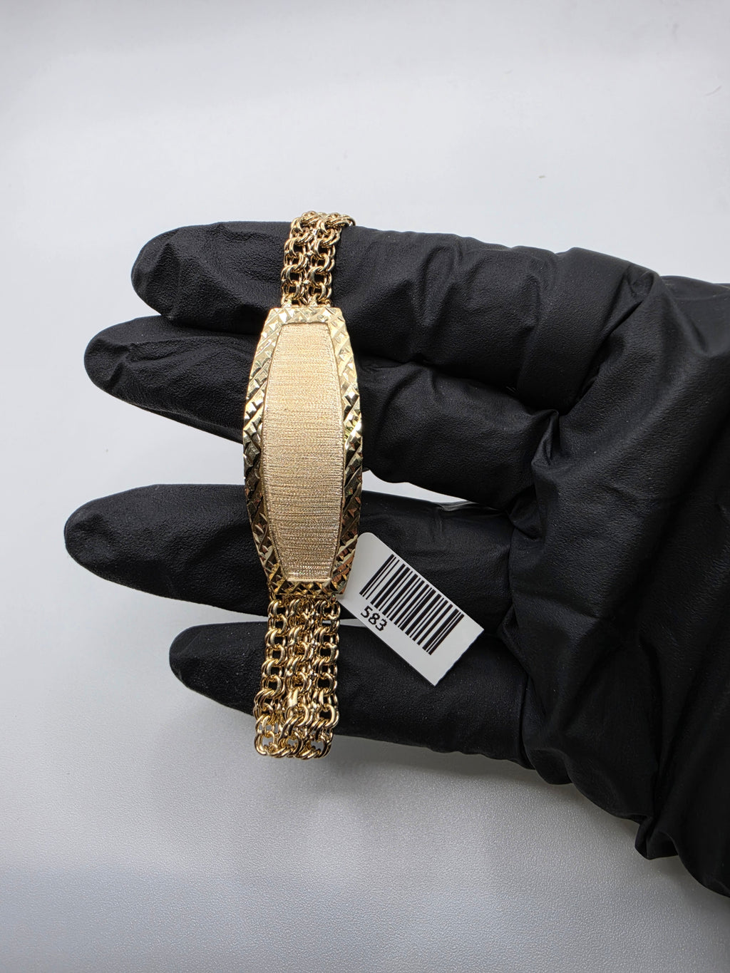 10K Gold Men Bracelet