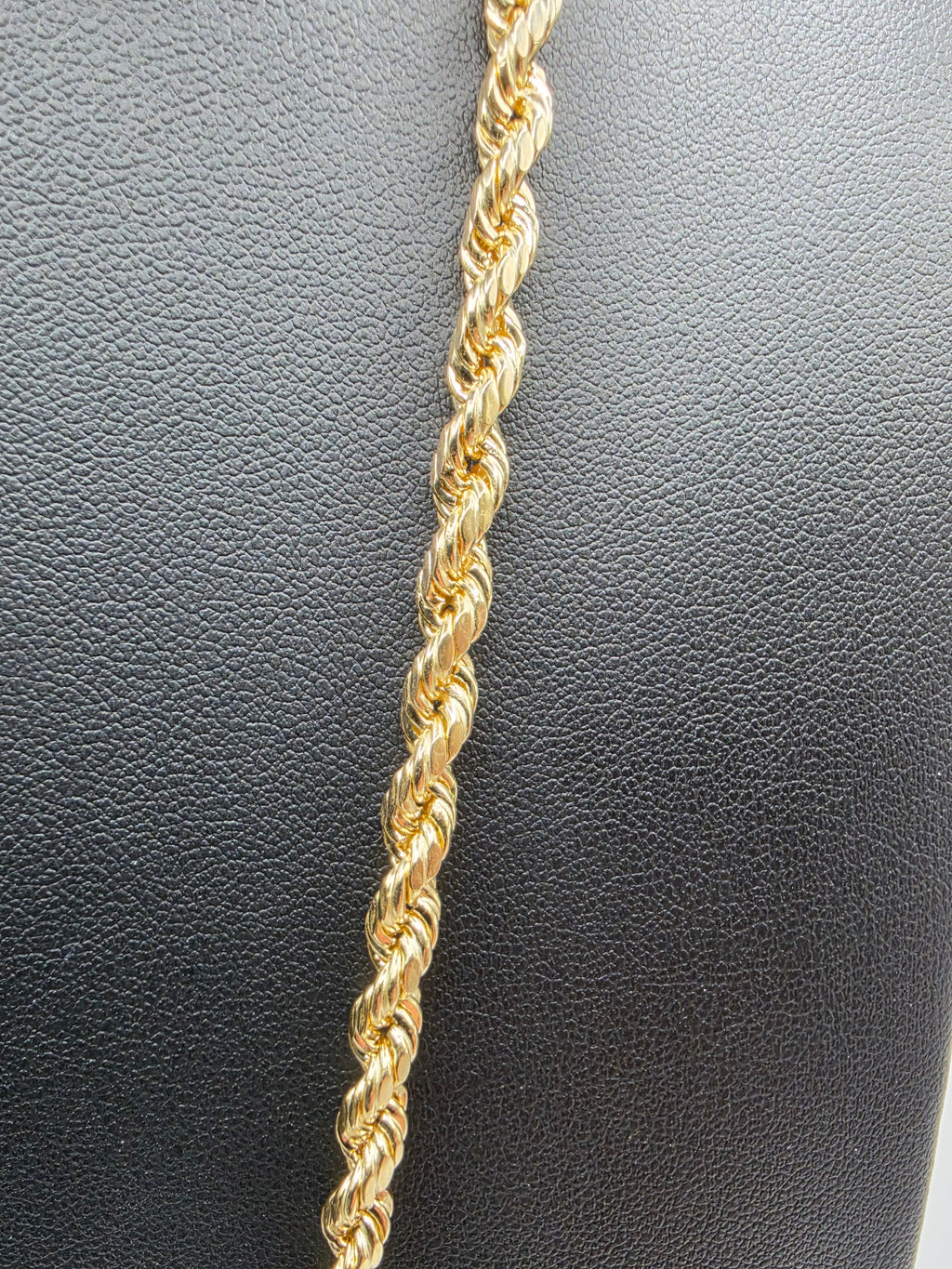 10K Gold Rope chain with Last supper Pendant