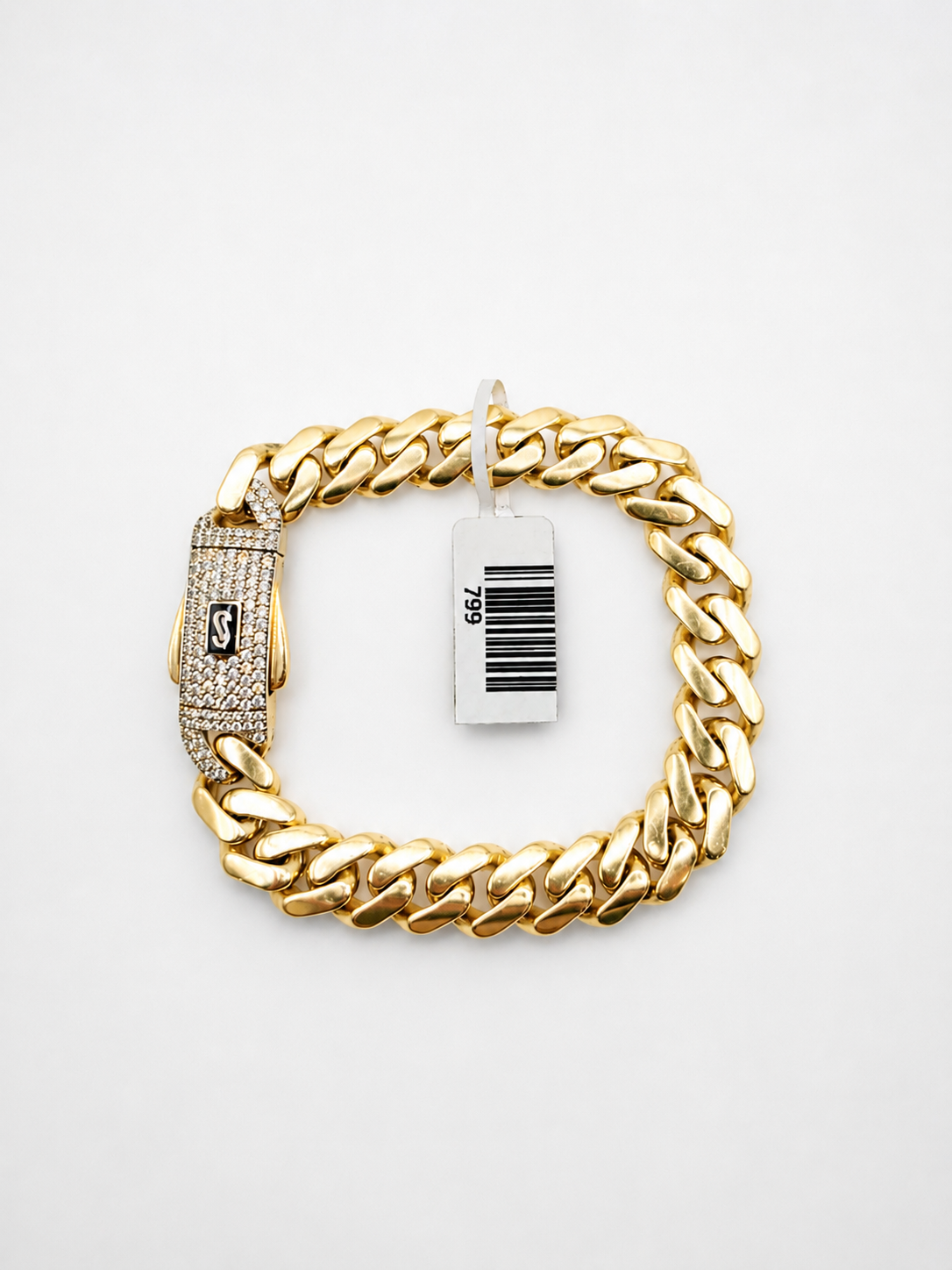10K Gold M Bracelet