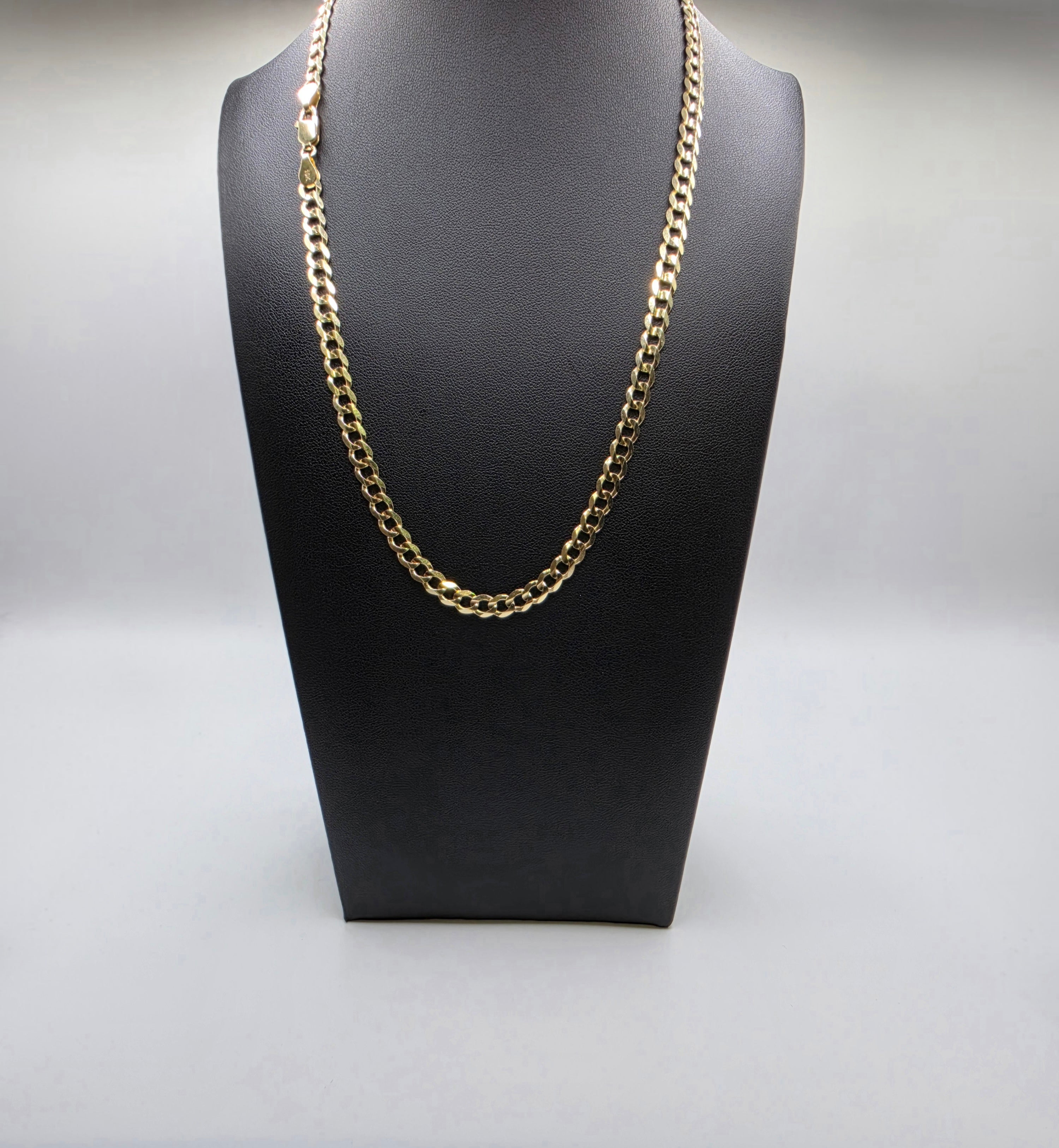 10K Gold Curve Chain