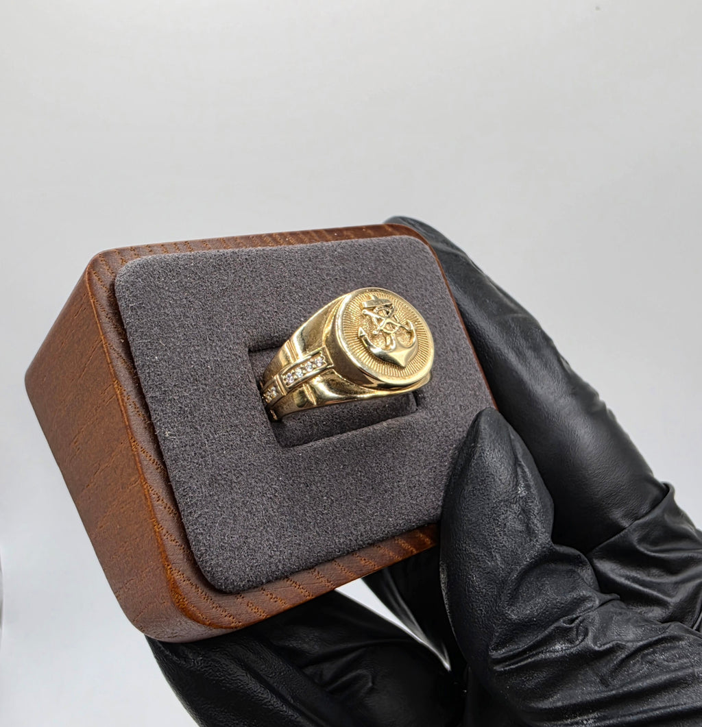 10K Gold Ring for Men