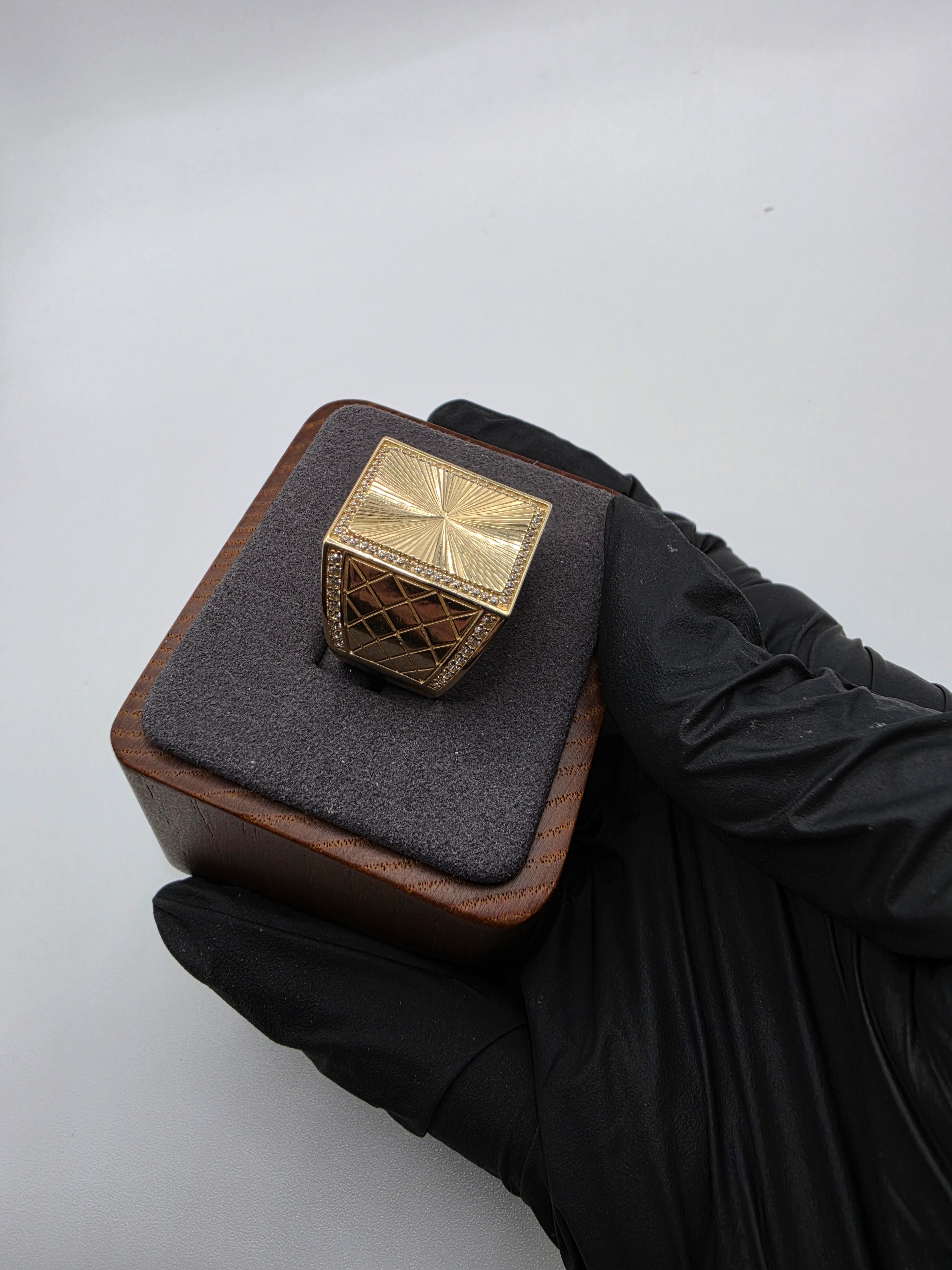 10K Gold Ring for Men
