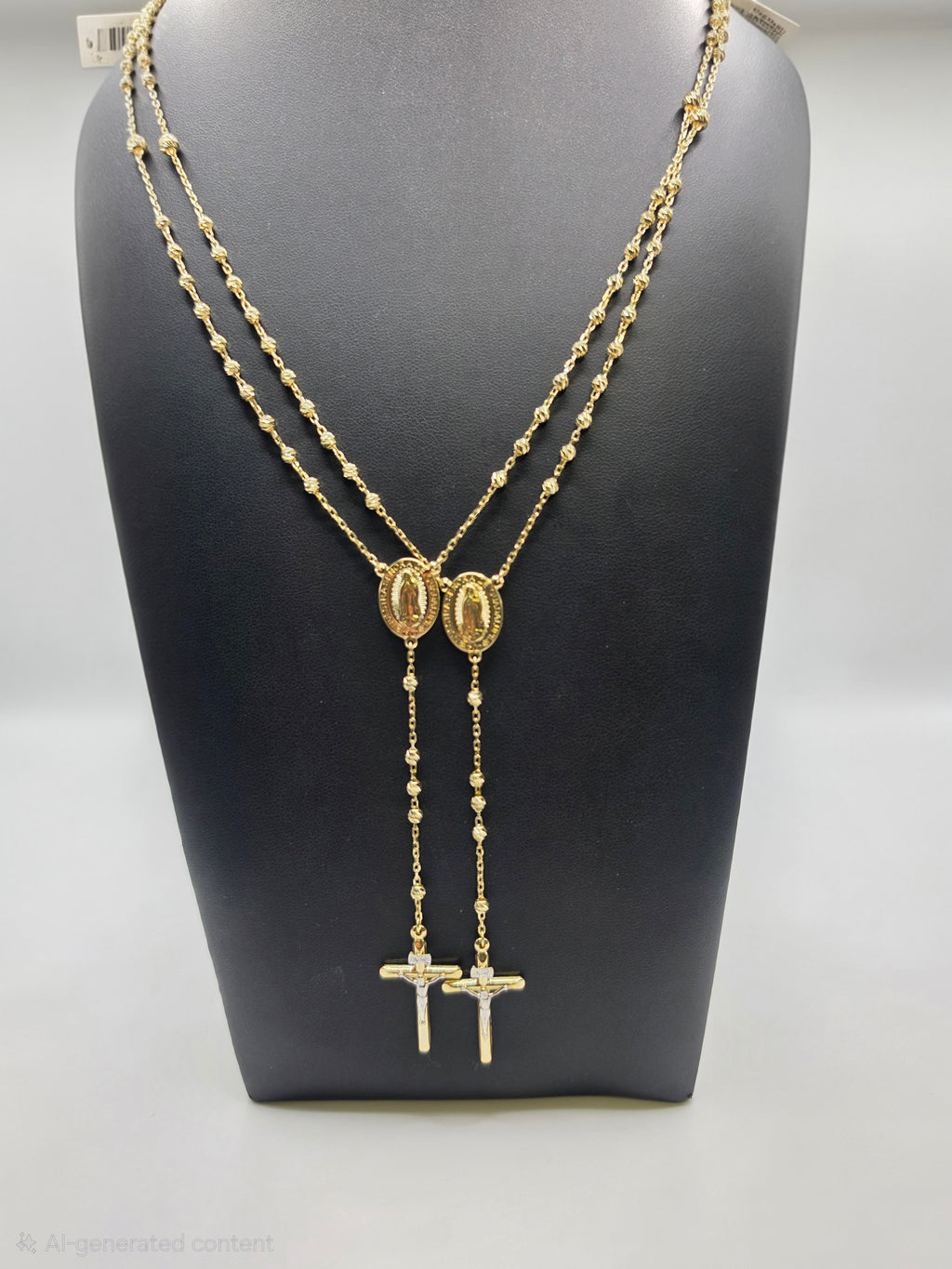 10K Gold Rosary
