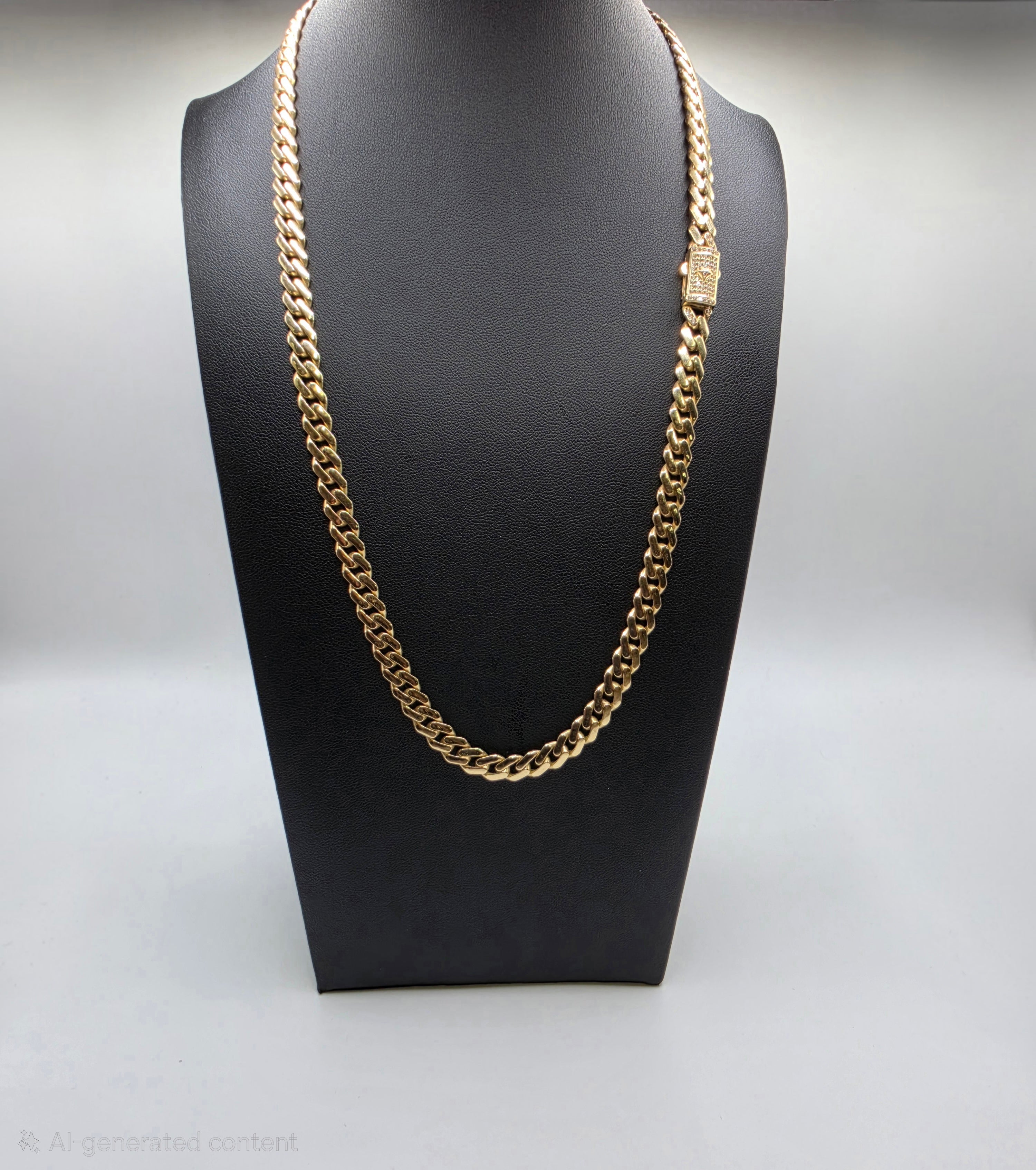 10K Gold M Chain