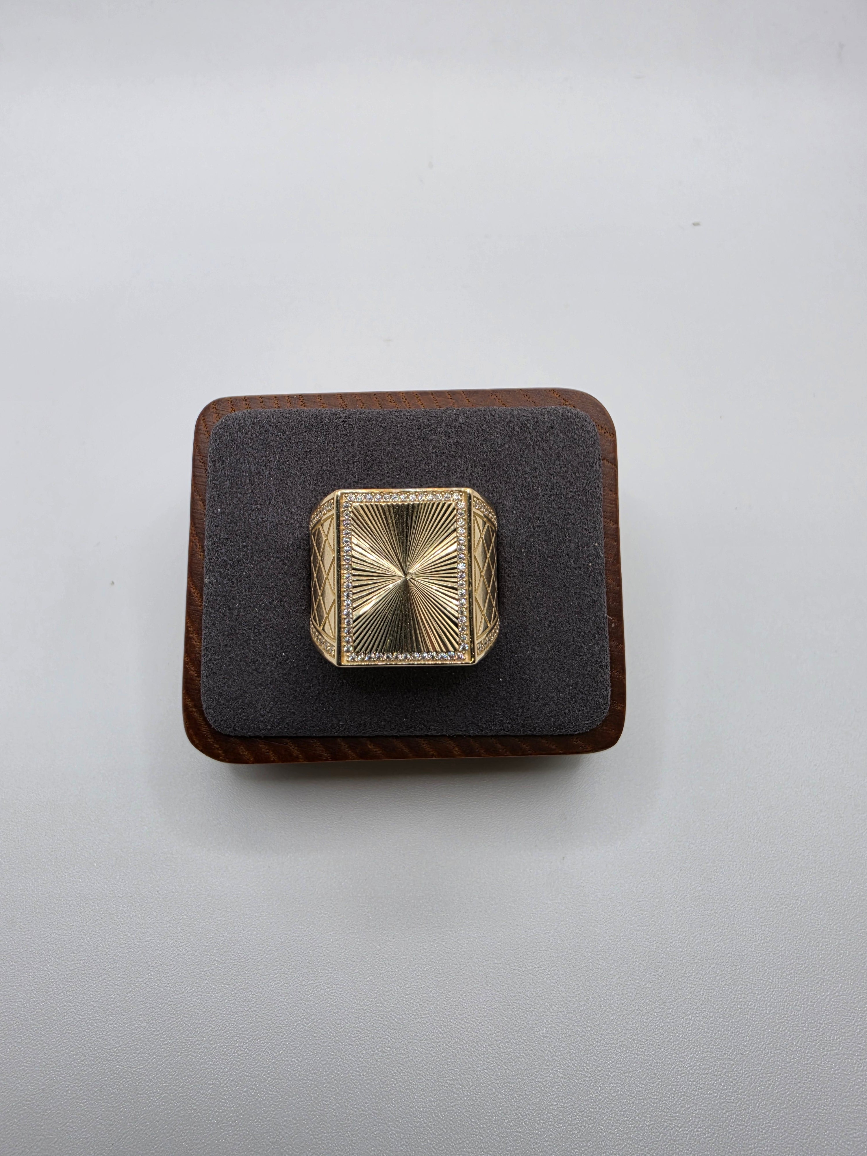 10K Gold Ring for Men