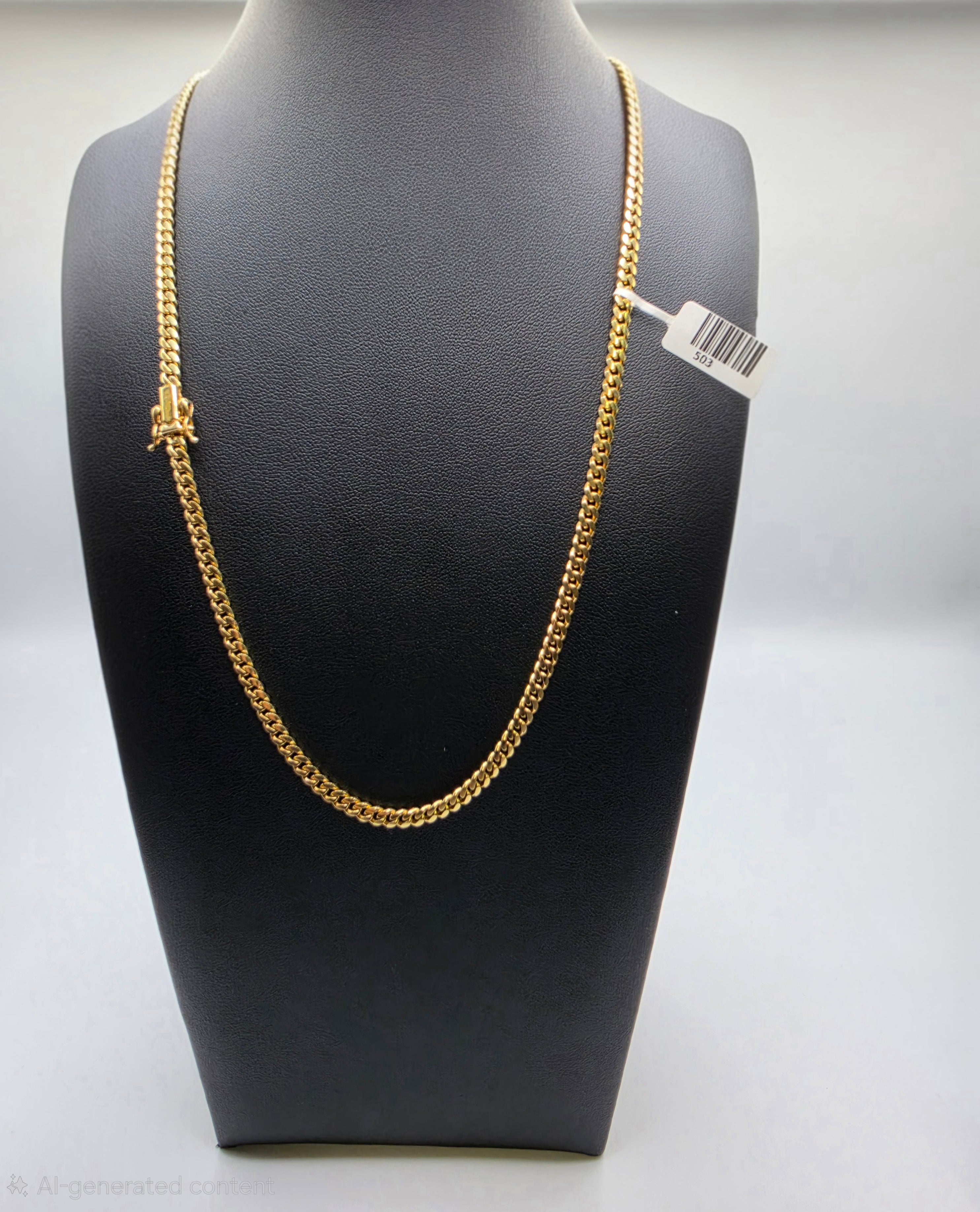 10K Gold Miami Cuban Link Solid