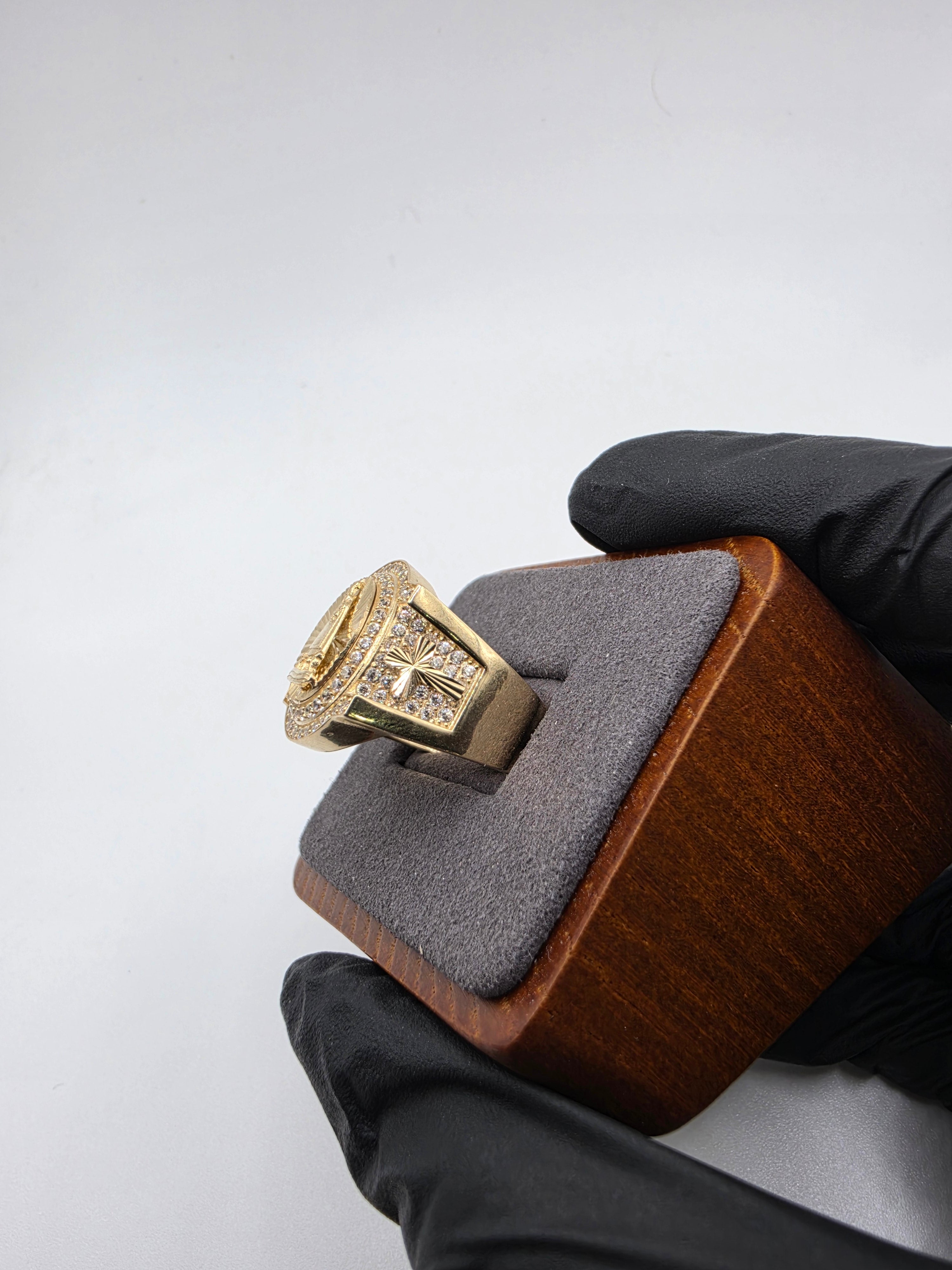 10K Gold Ring for Men Solid