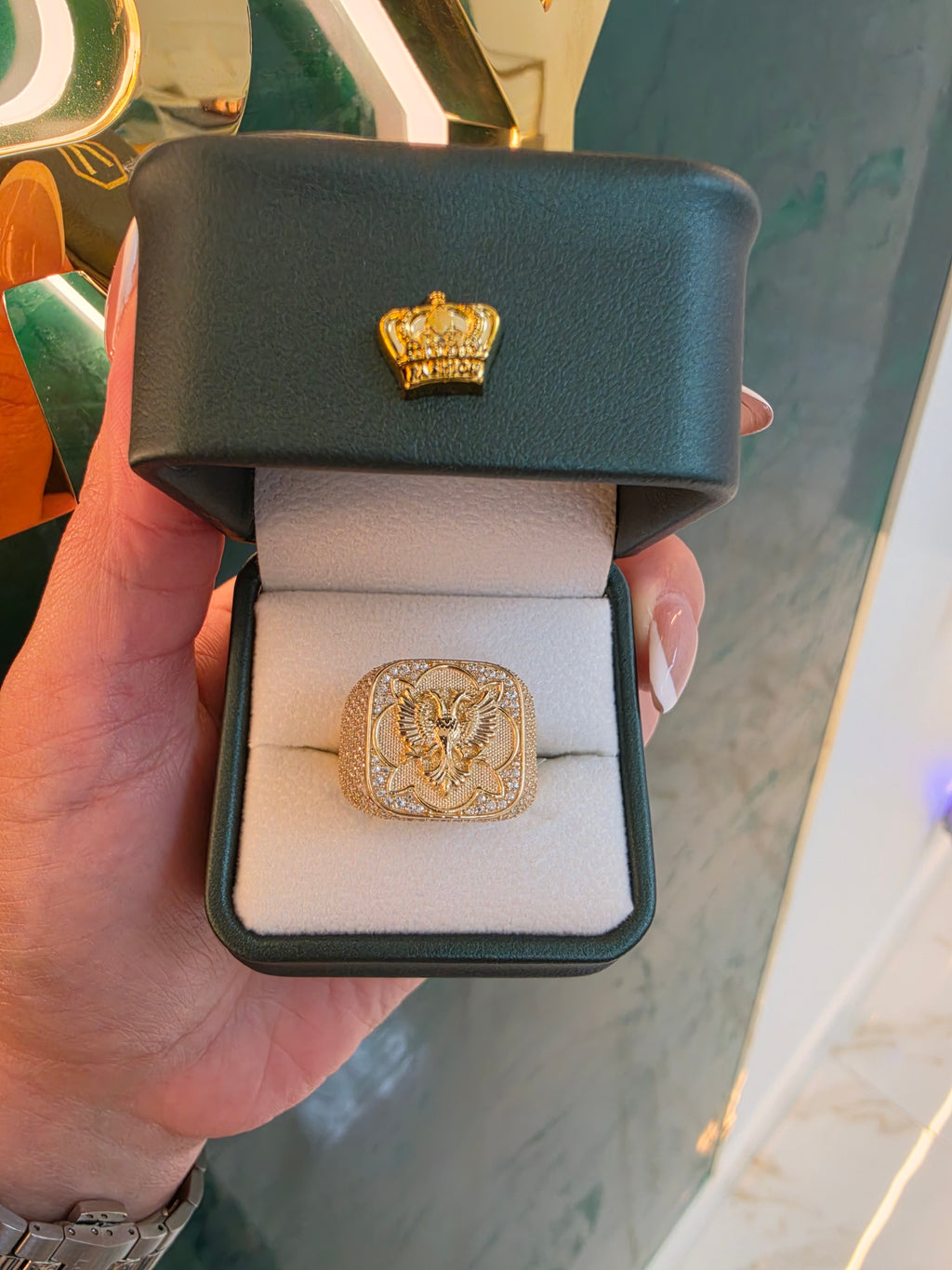 10K Gold Ring for Men