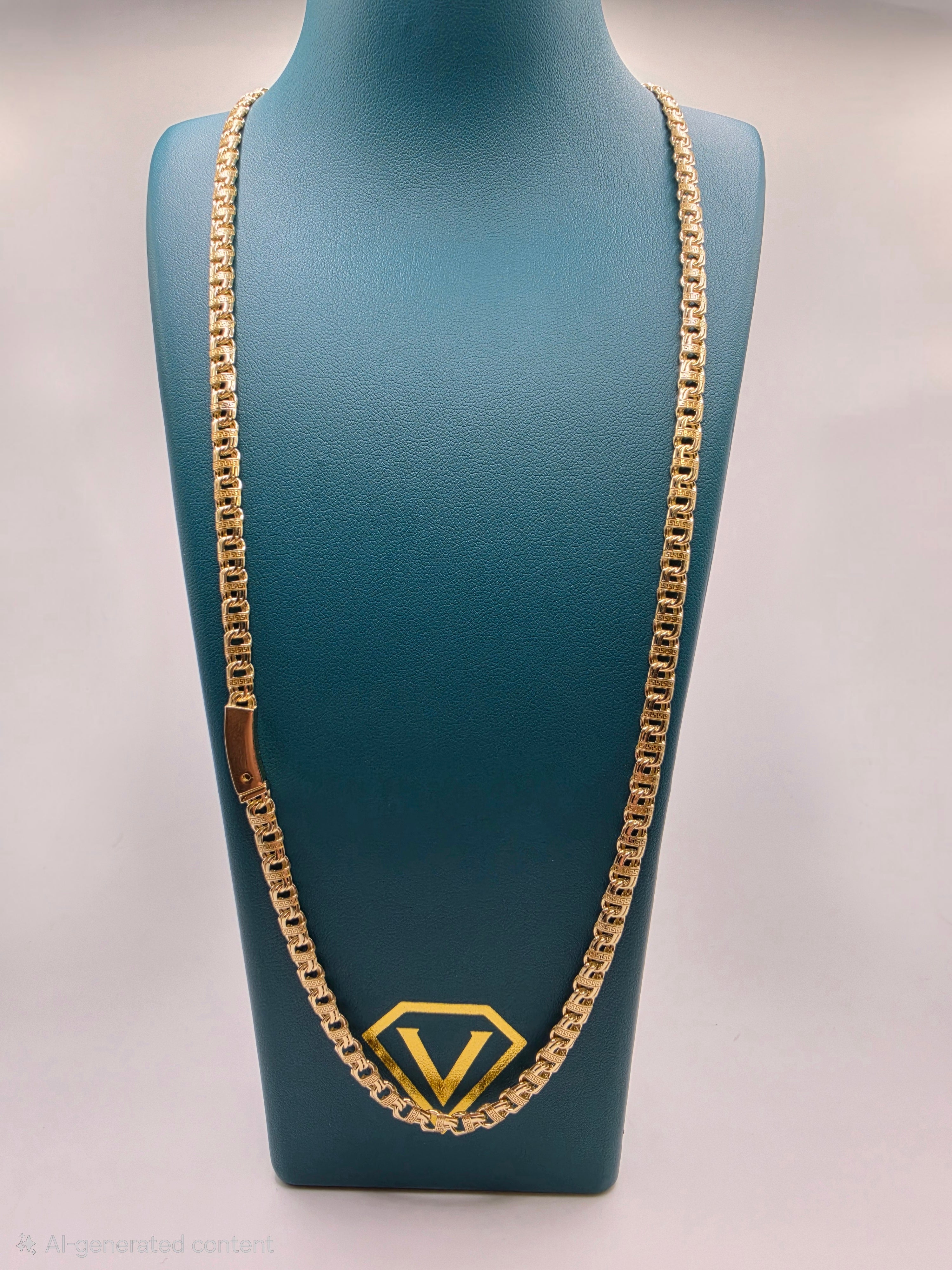 10K Gold Chino Bar Semi Solid