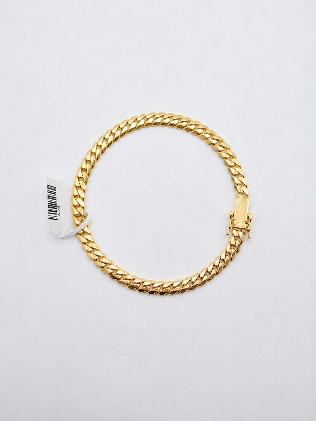 10K Gold Miami Cuban Link Solid Bracelet