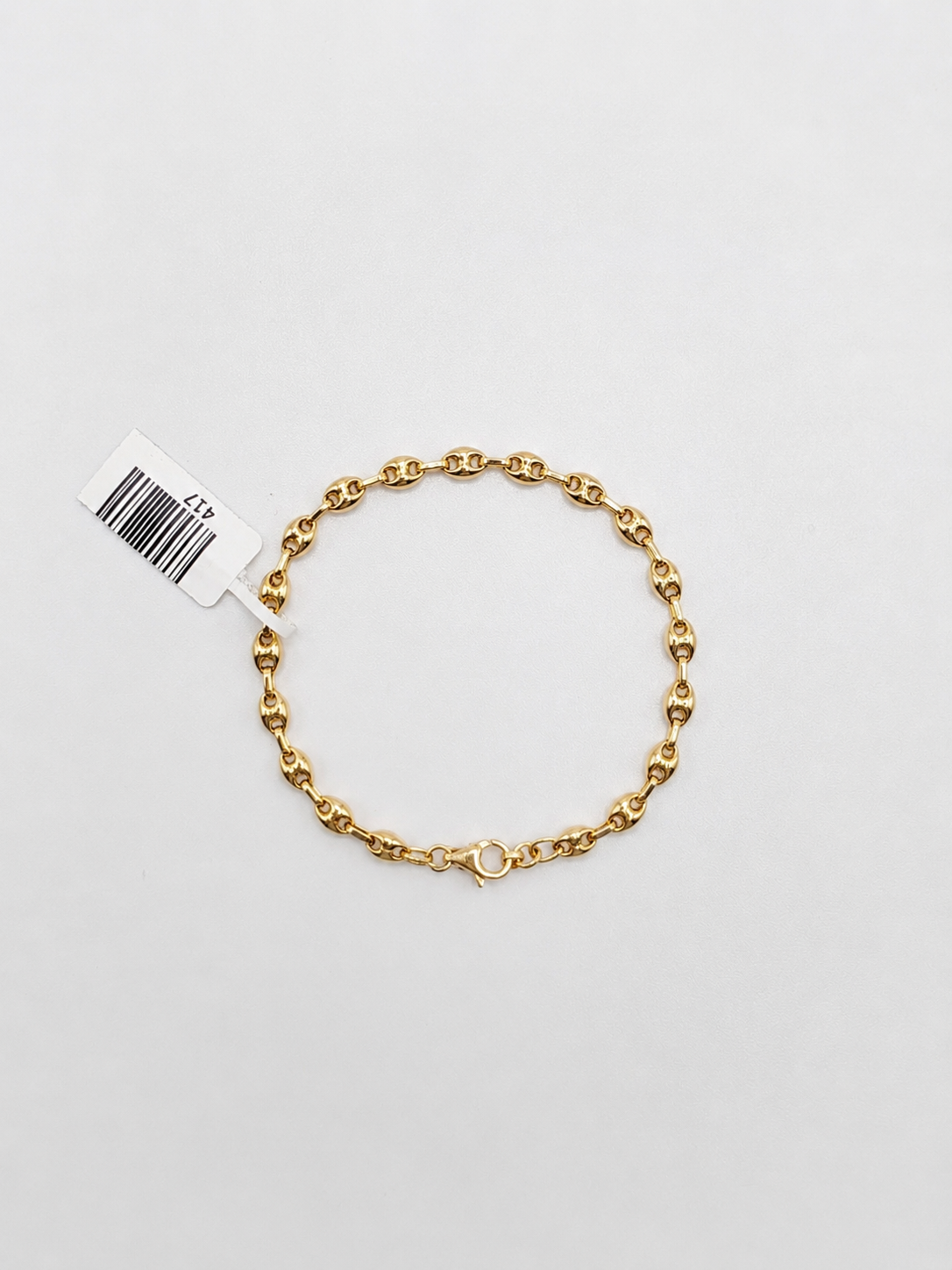 10K Gold G Bracelet