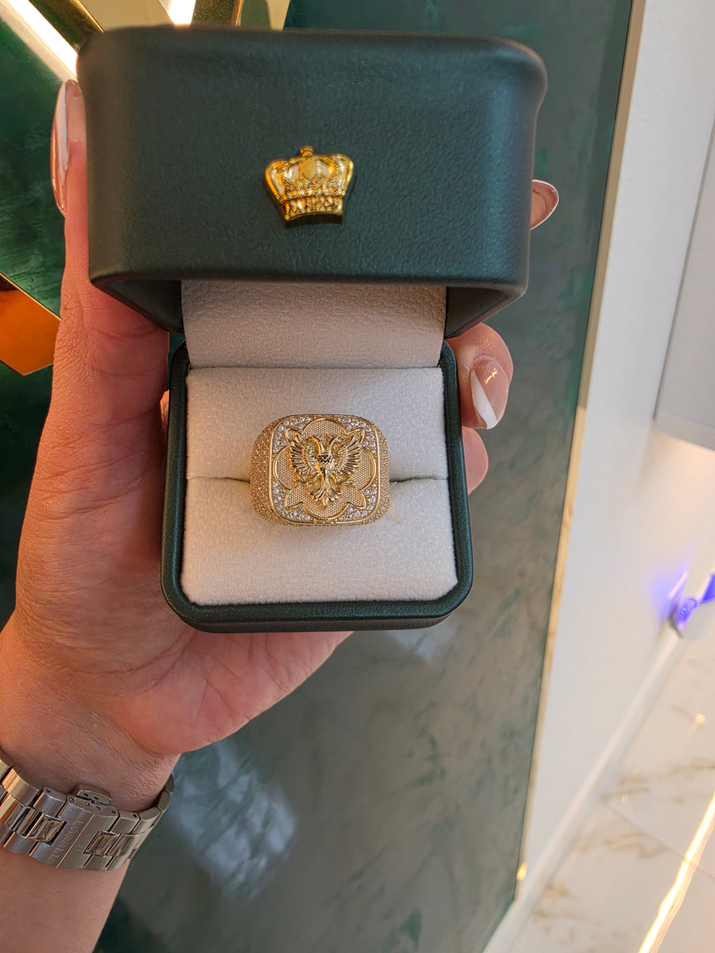 10K Gold Ring for Men