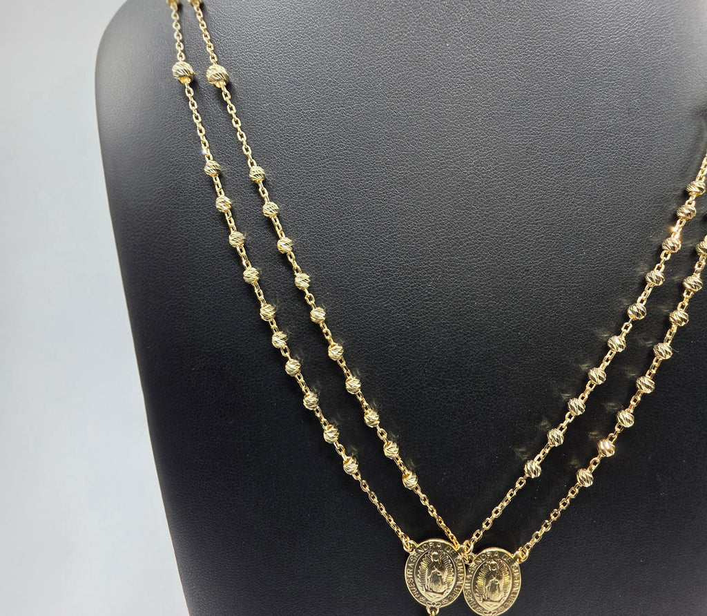 10K Gold Rosary