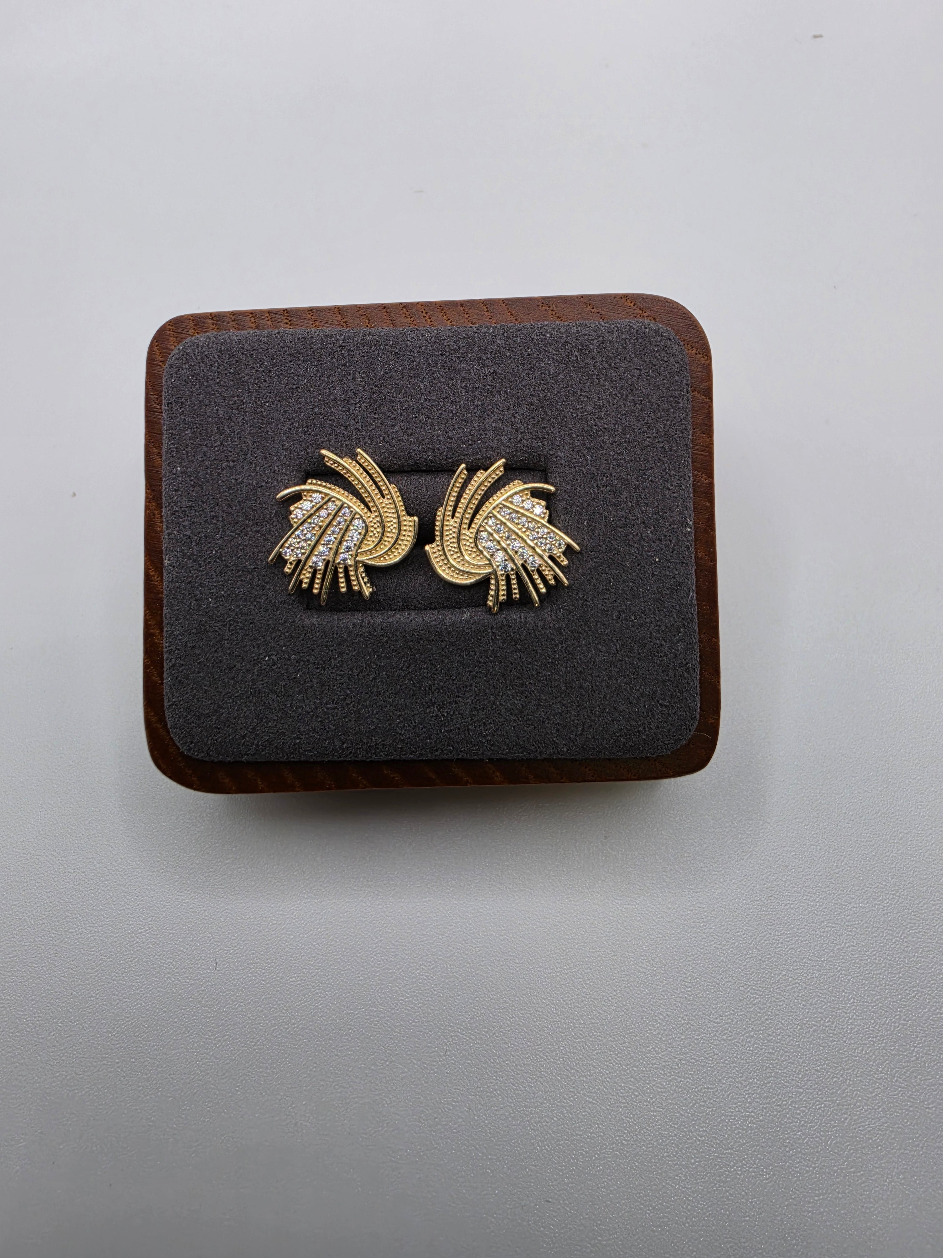 10K Gold earrings for women