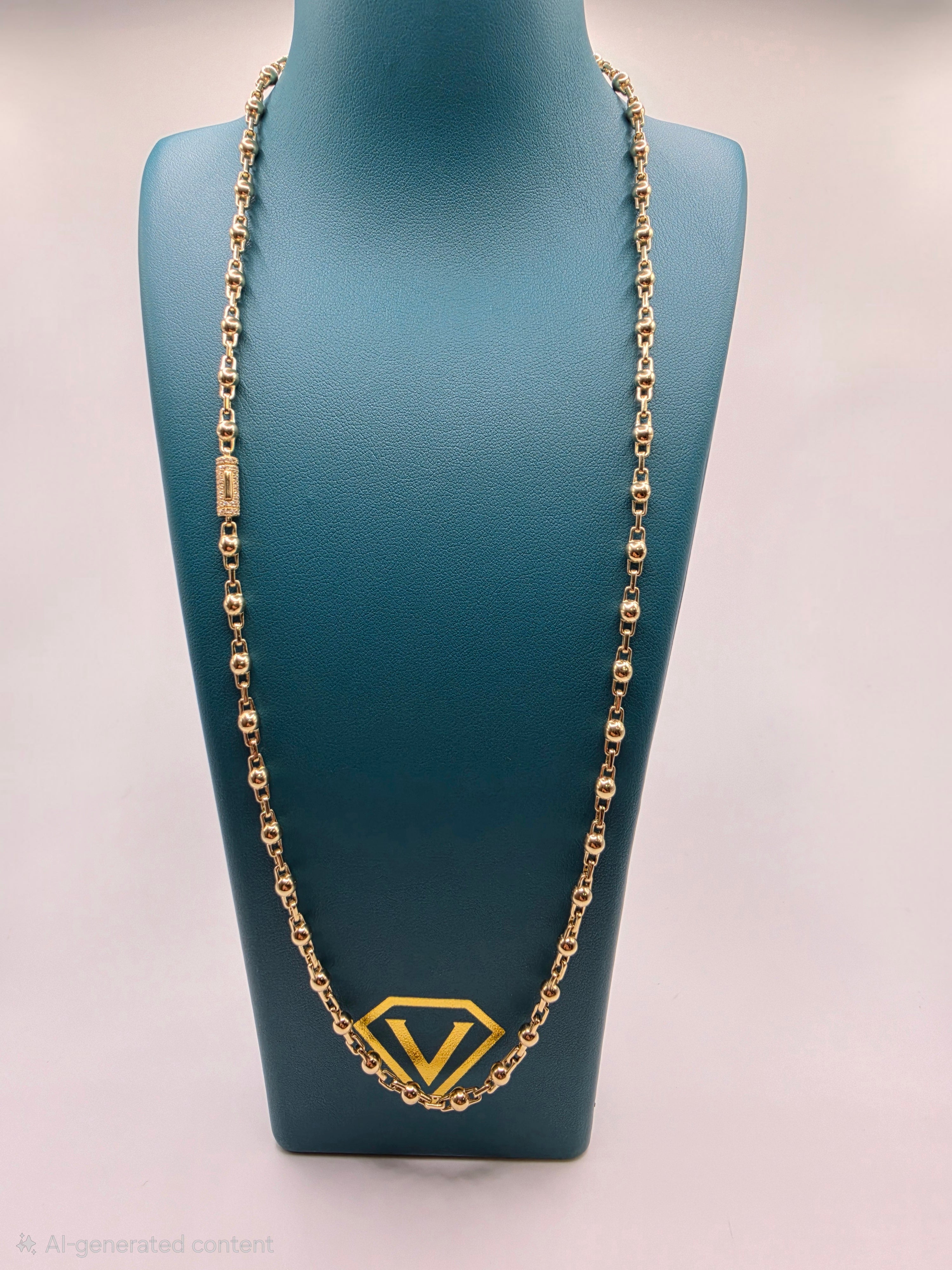10K Gold Chain Semi Solid
