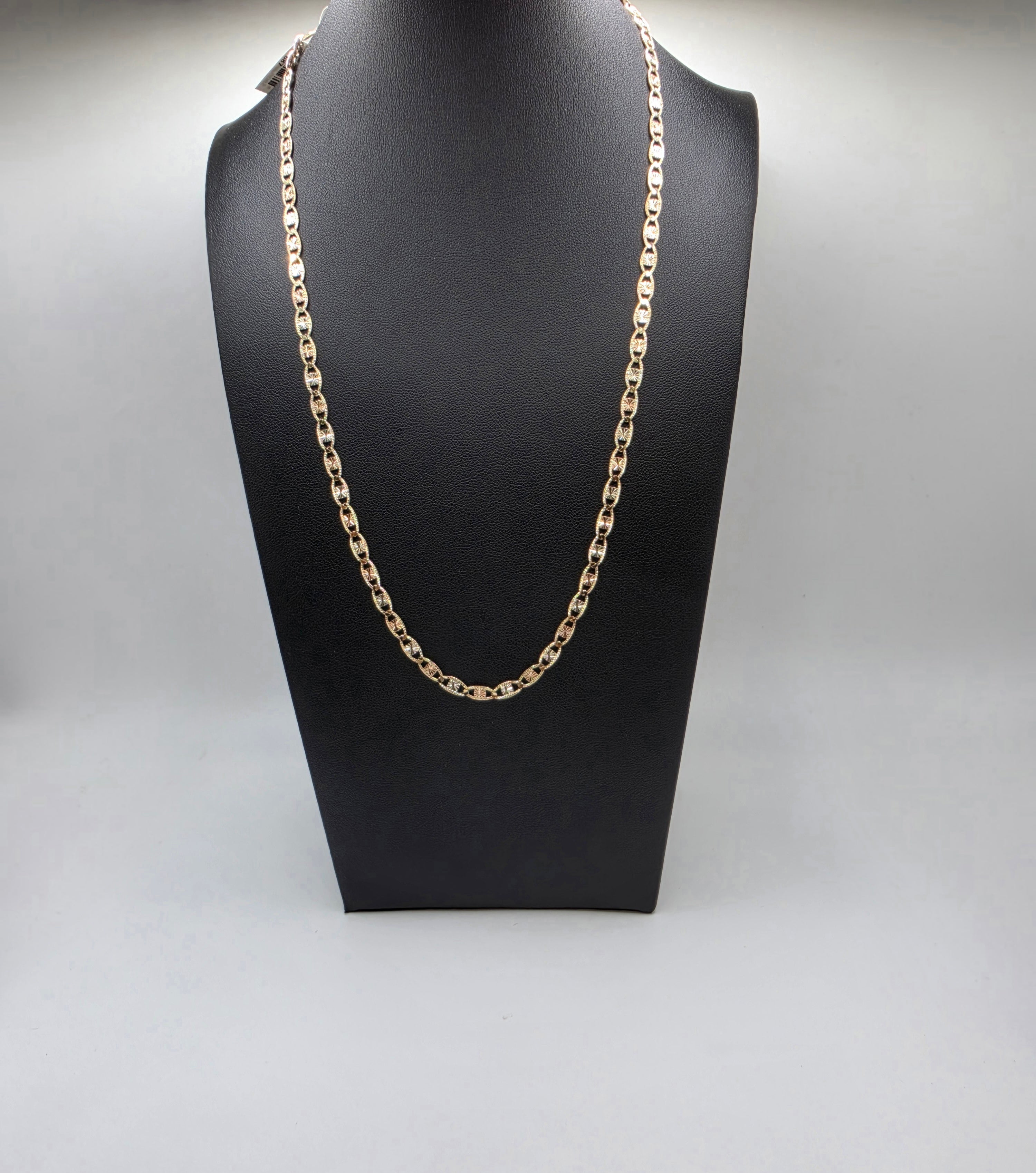 10K Gold Valentino Chain Semi Solid